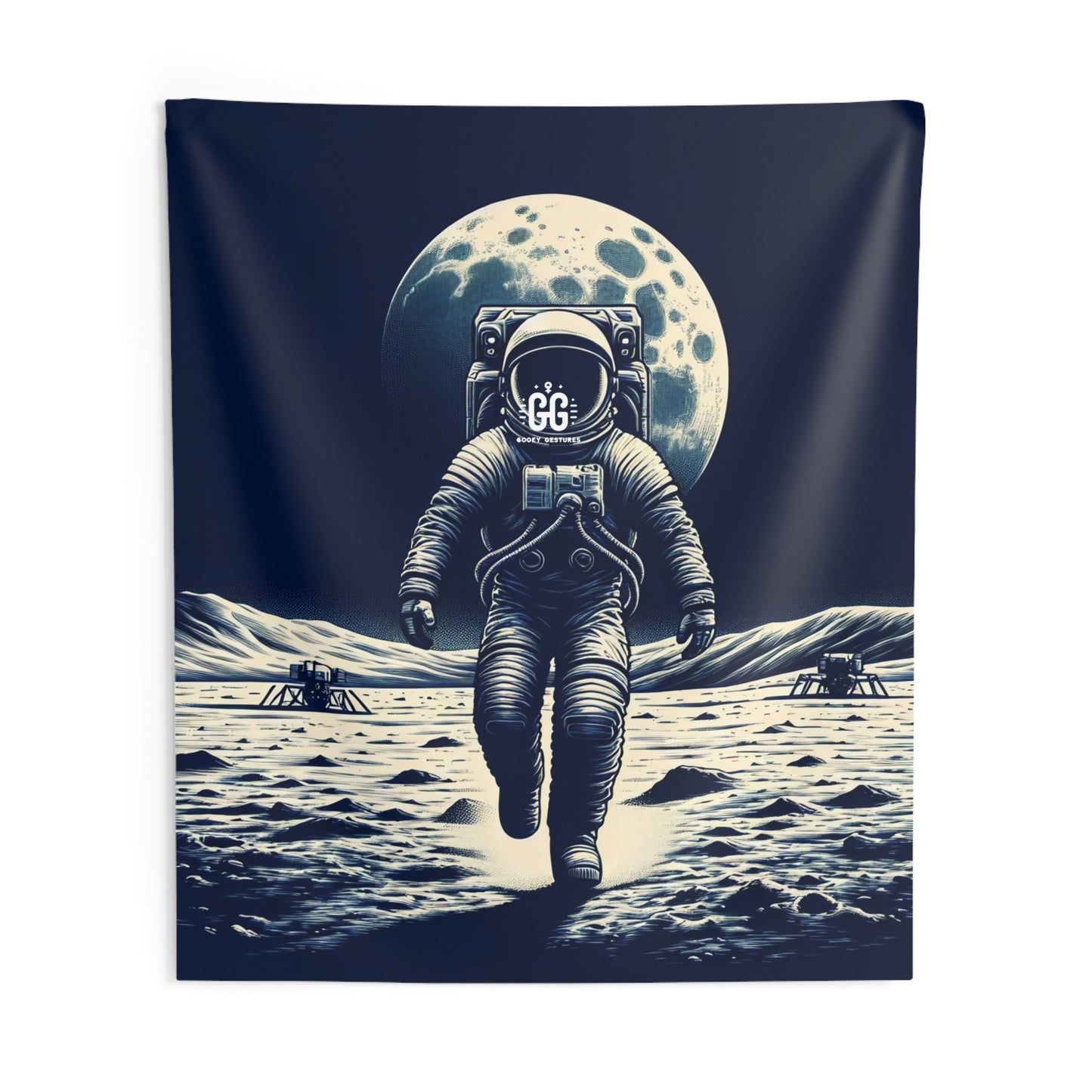 Lunar Explorer Tapestry