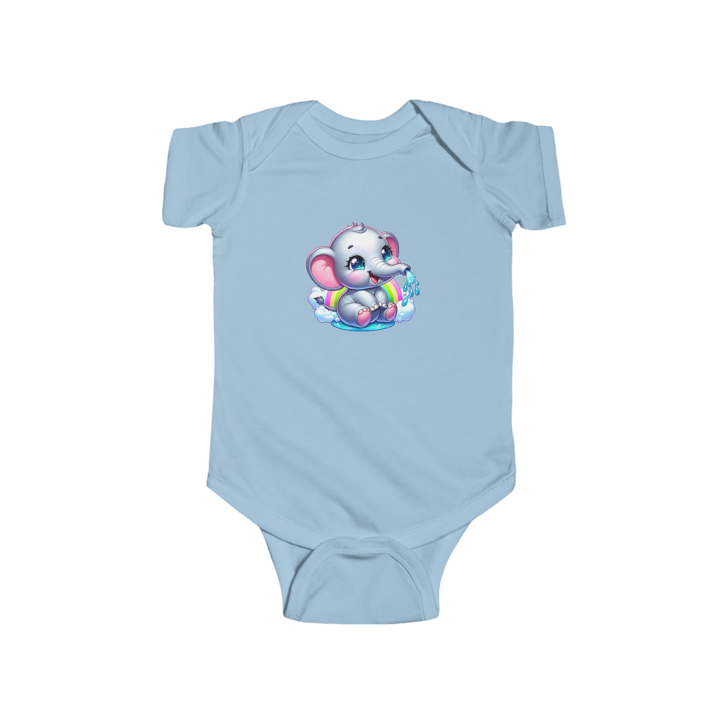 Playful Elephant Infant Bodysuit