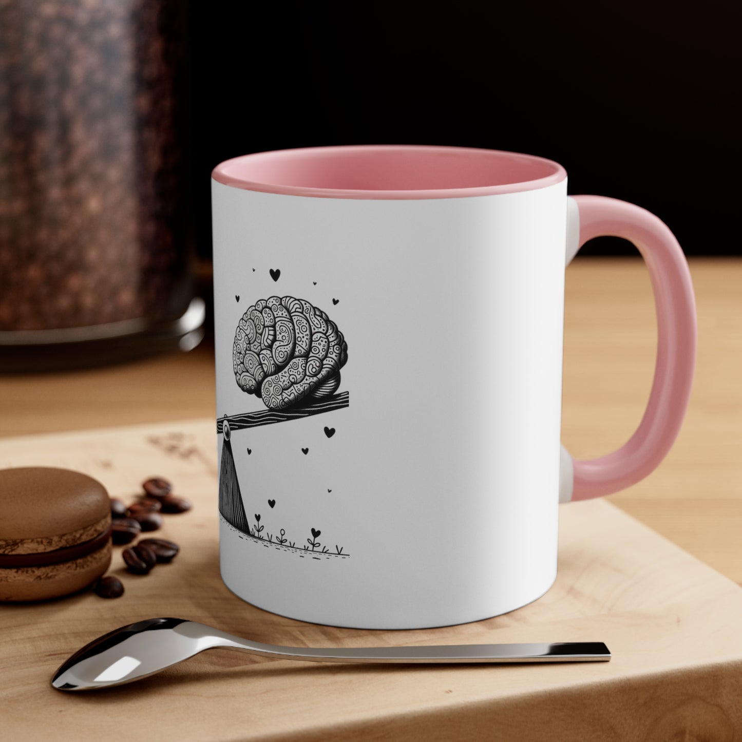 Balanced Mind Heart Mug