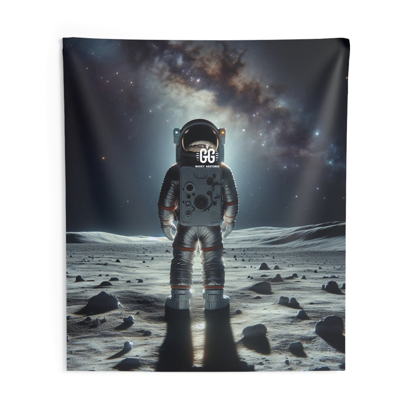 Astronaut Cosmic Voyage Tapestry