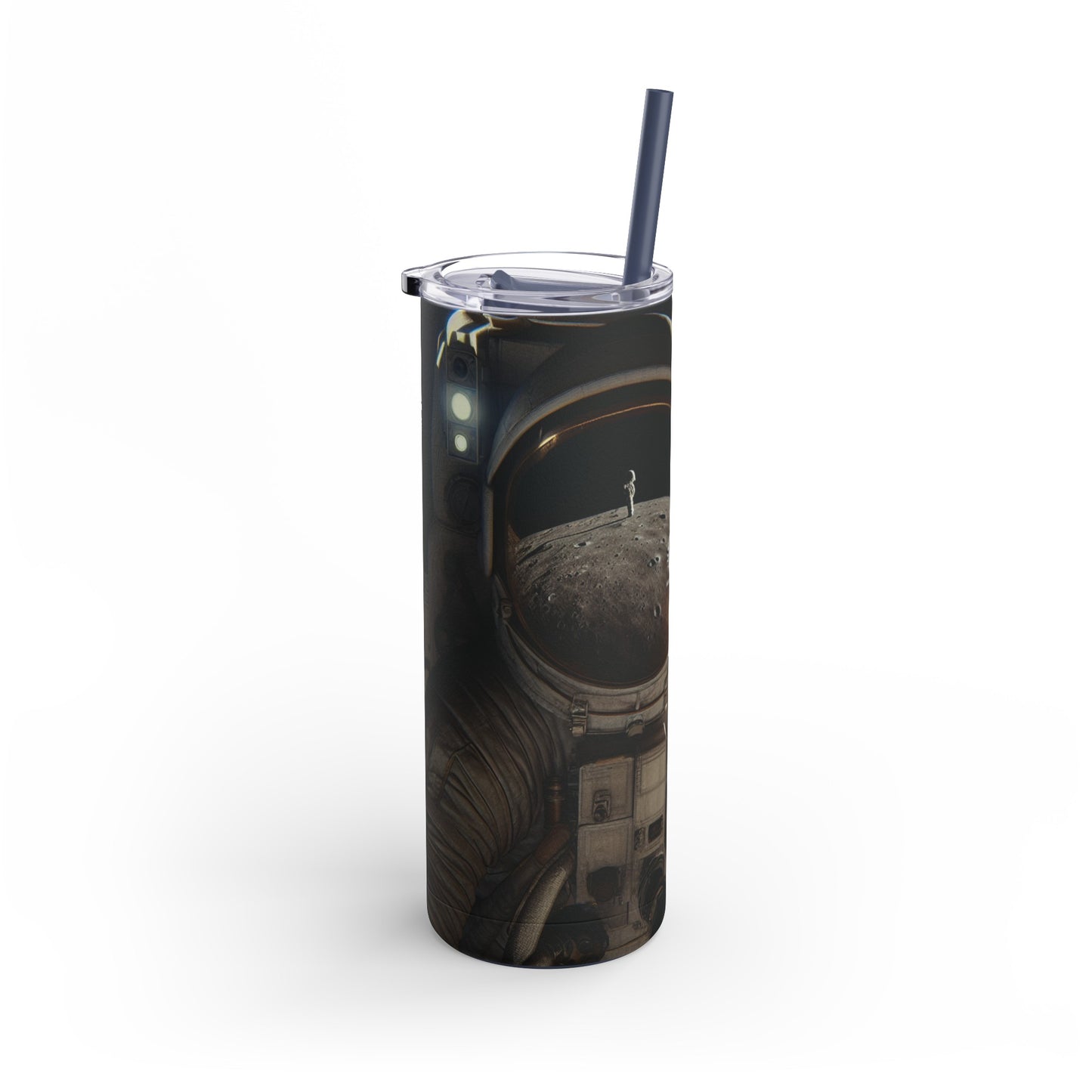 Lunar Explorer Matte Astronaut Tumbler