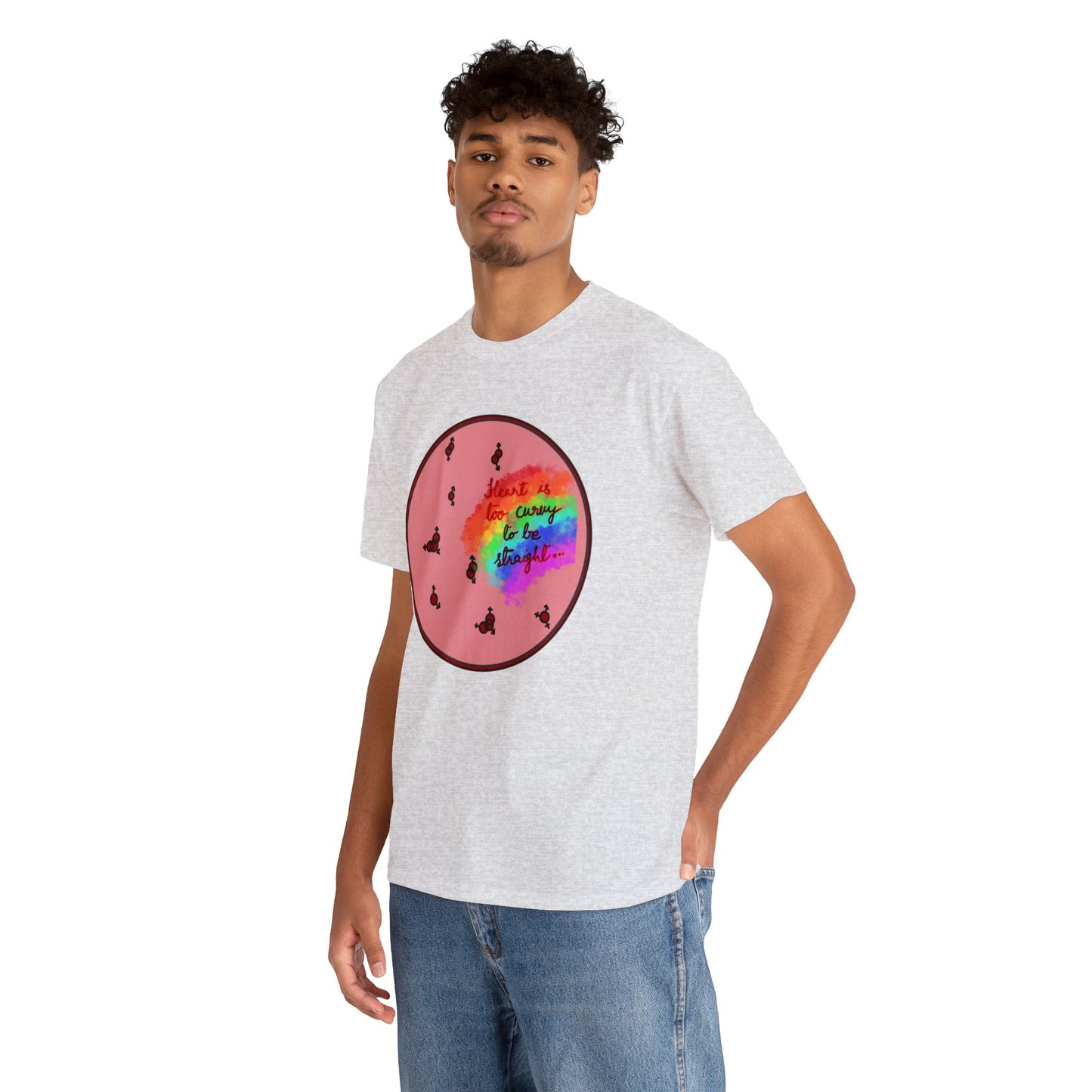 Curvy Heart Pride Tee