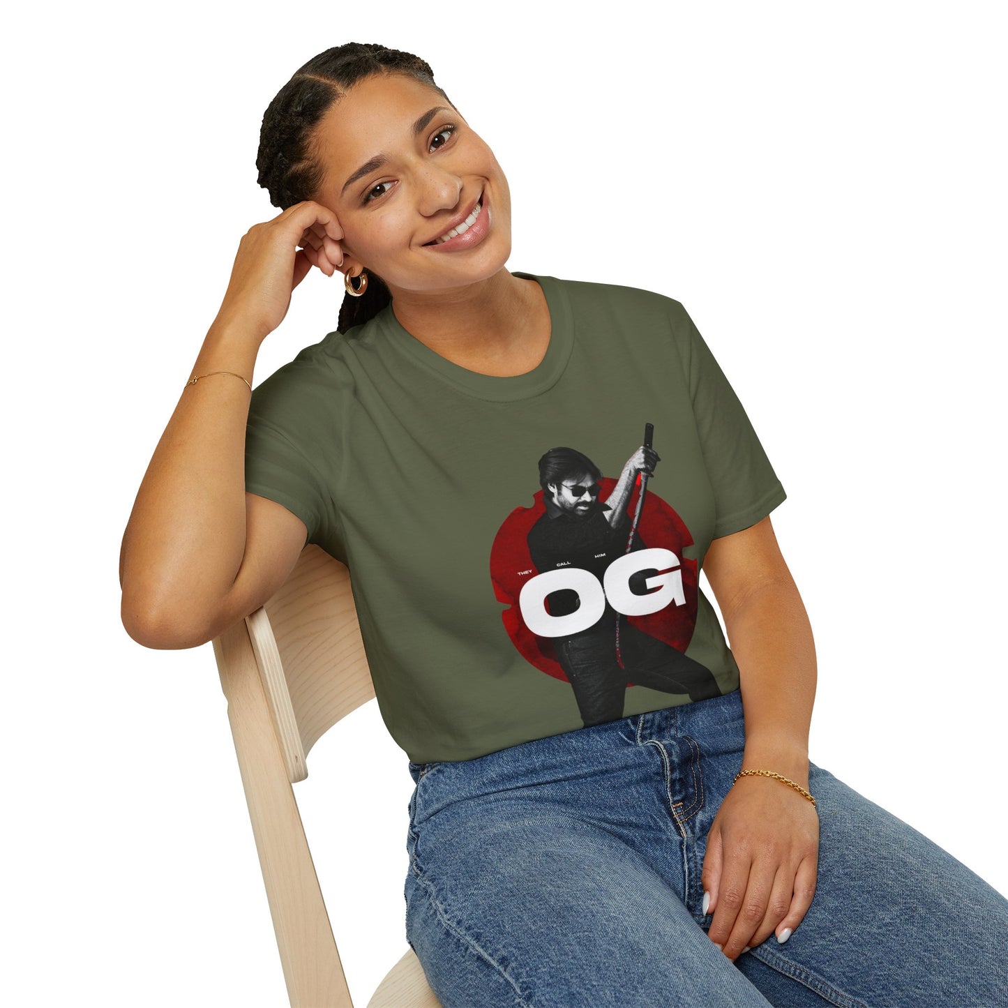 T-Shirt Inspired by 'They Call him OG' Movie Starring Pawan Kalyan