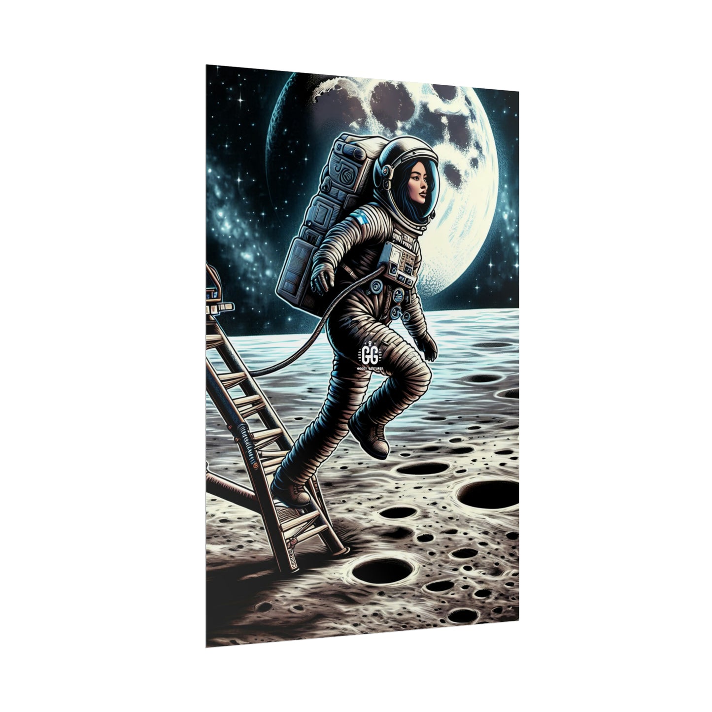 Lunar Explorer Poster