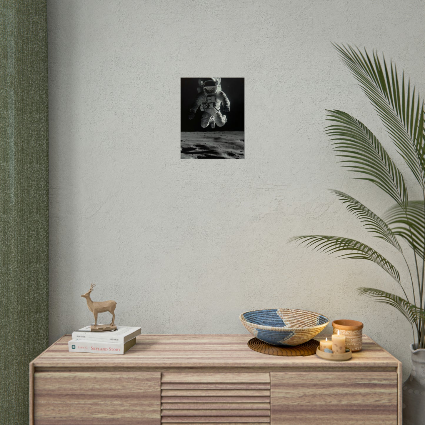 Lunar Solitude Poster