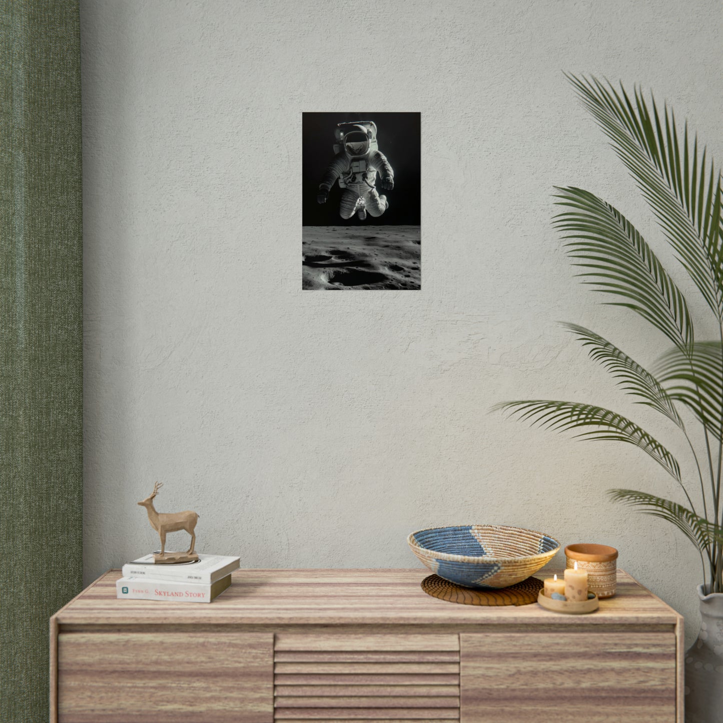 Lunar Solitude Poster