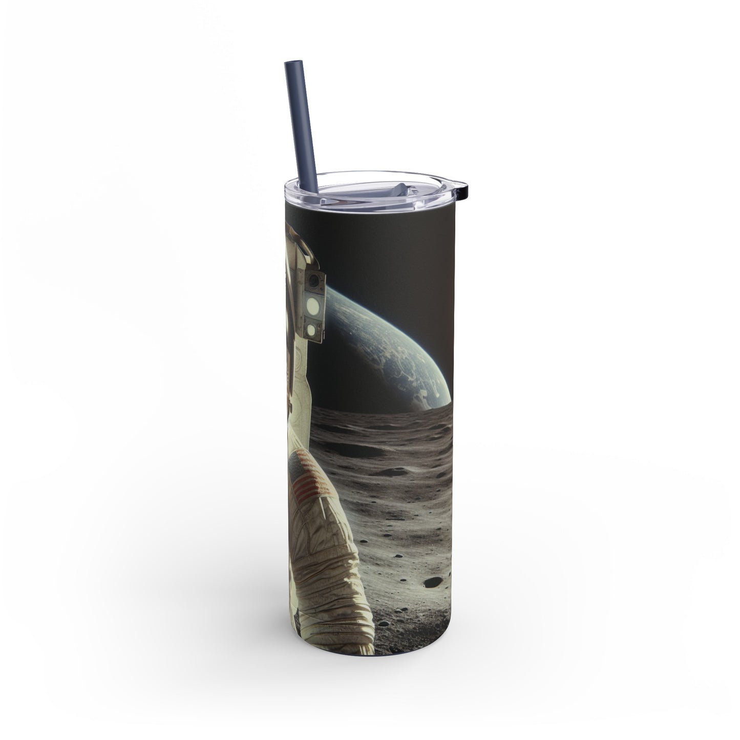 Lunar Explorer Matte Astronaut Tumbler