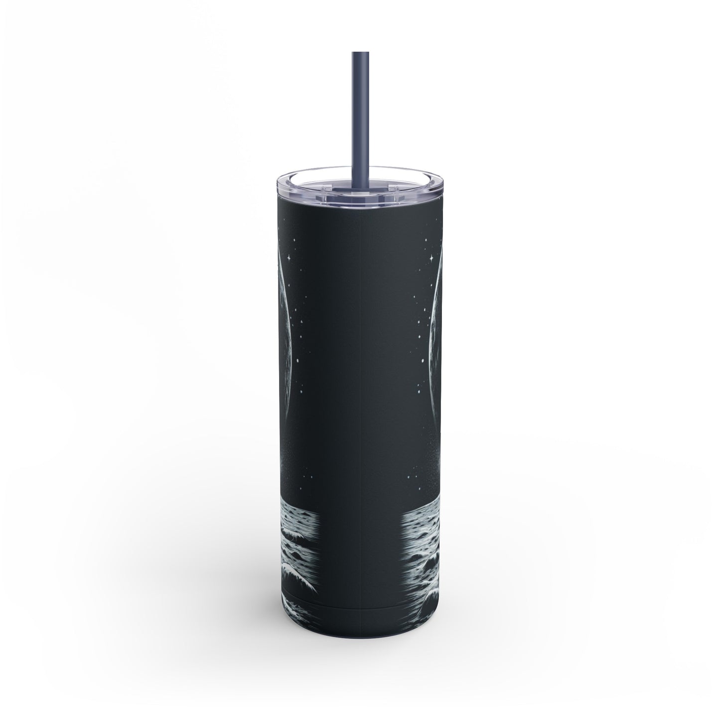 Lunar Explorer Matte Skinny Tumbler