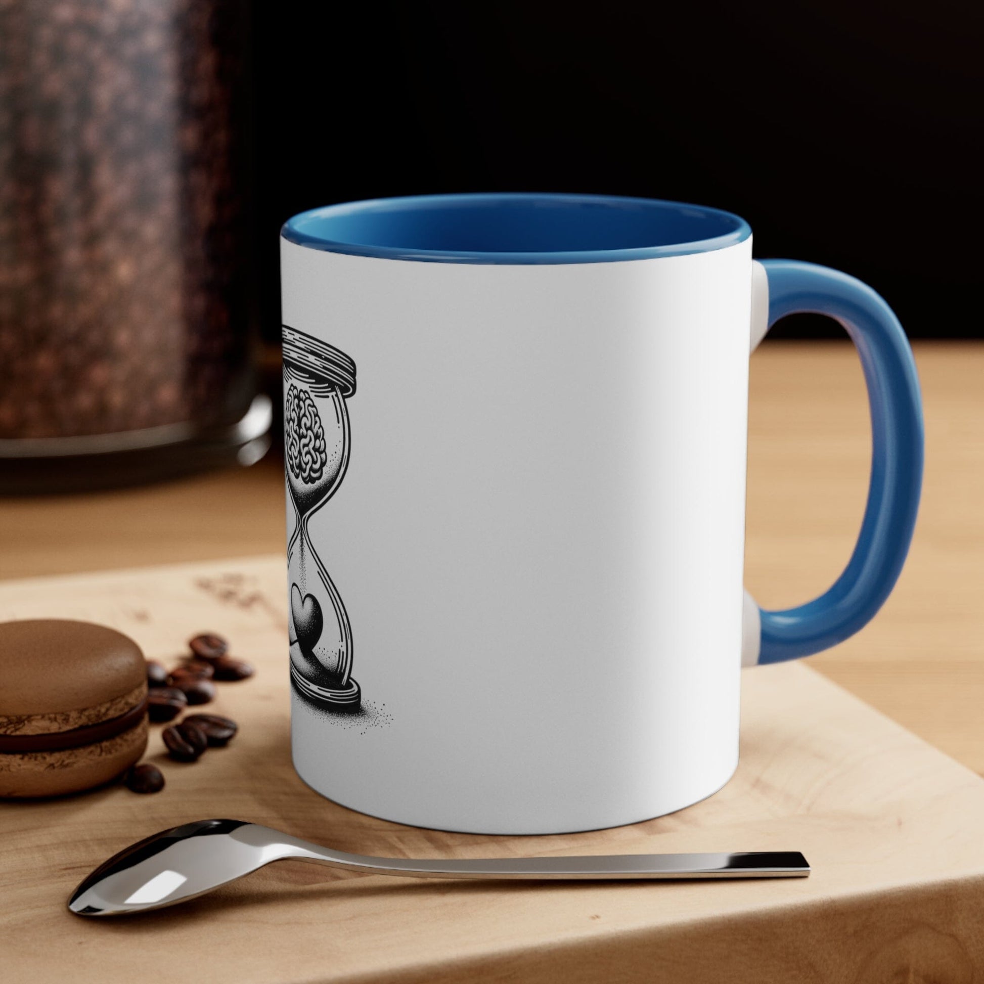 Mindful Love Hourglass Mug Mug Printify