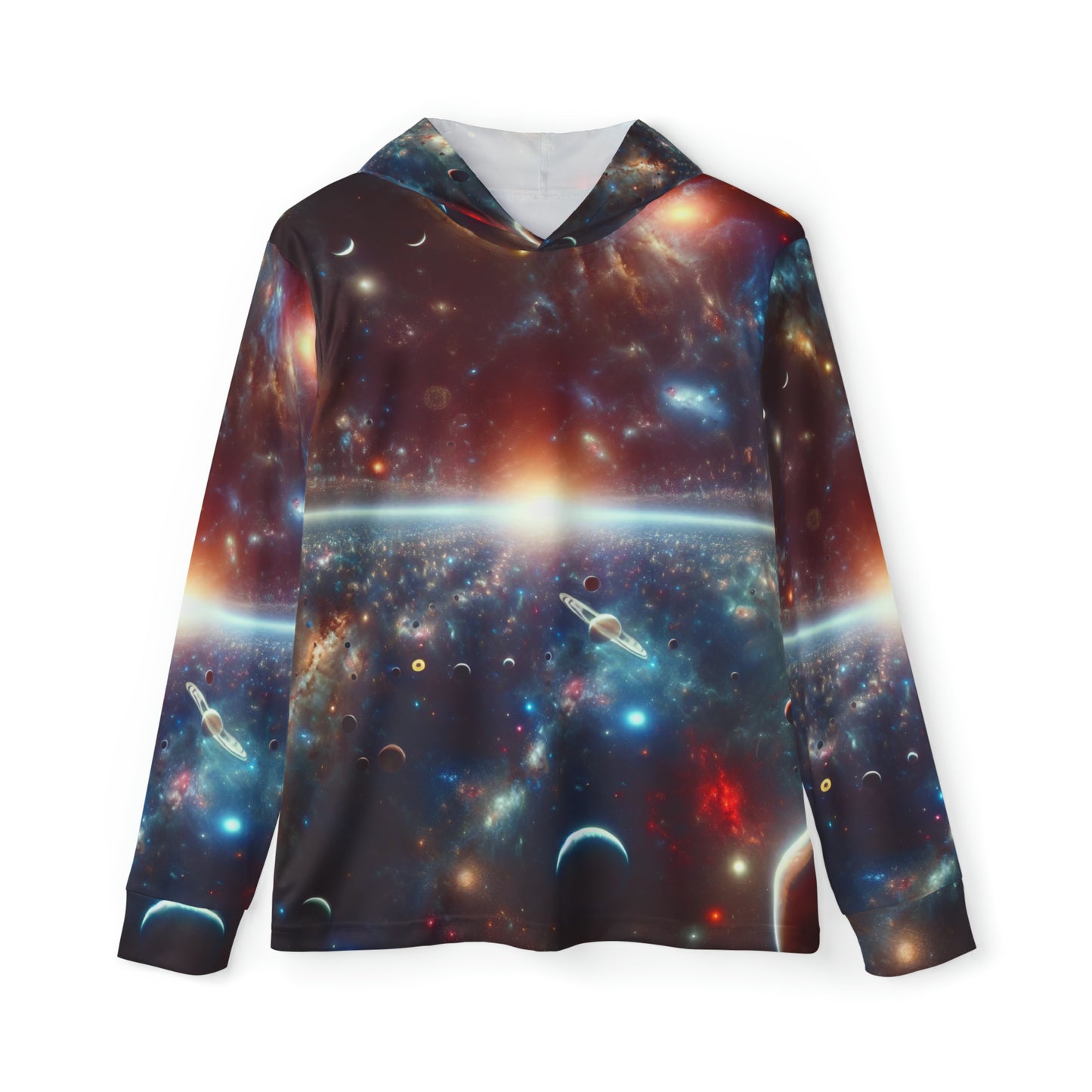 Cosmic Voyager Athletic Warmup Hoodie