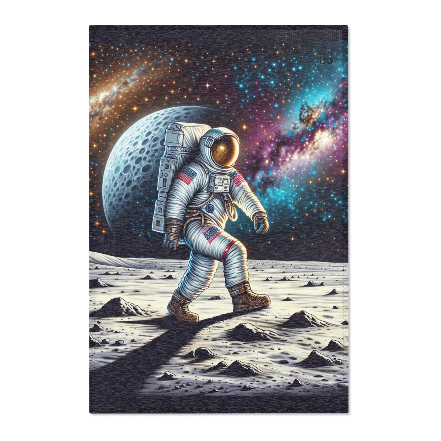 Cosmic Explorer Area Rug