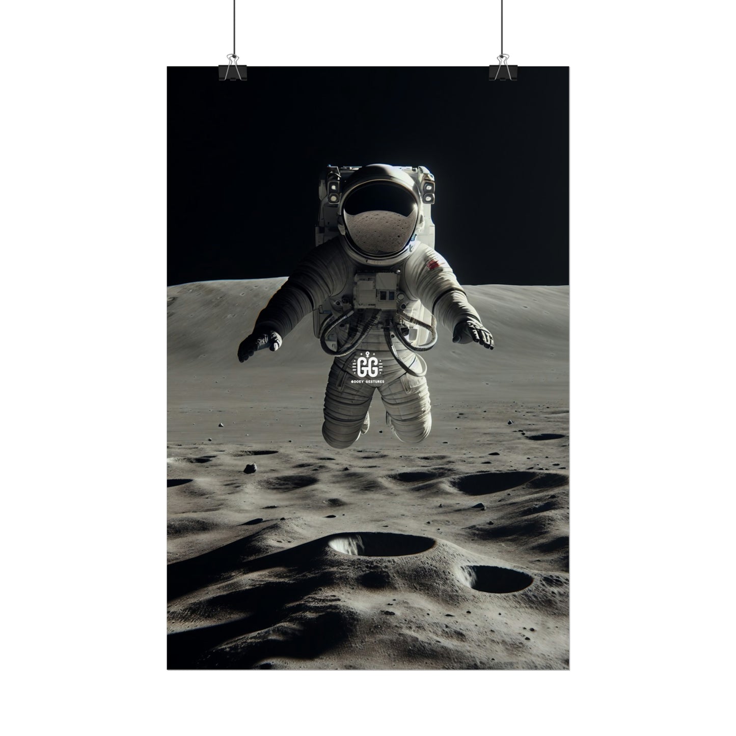 Lunar Leap Exploration Poster