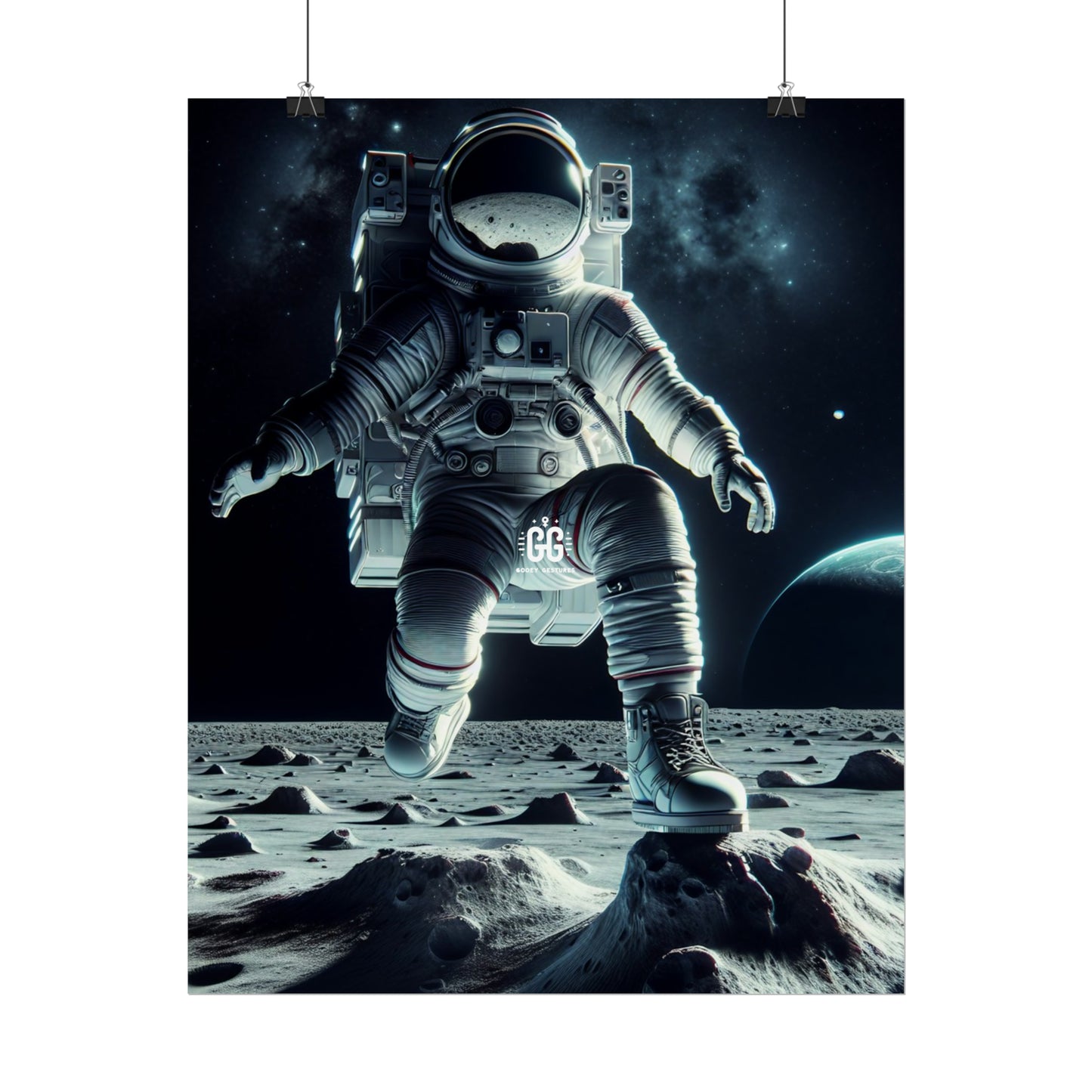 Lunar Explorer Poster