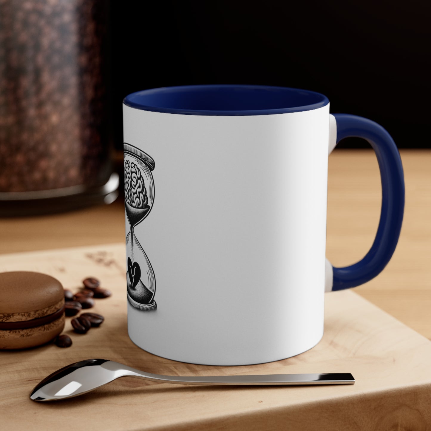 Mind Heart Hourglass Mug