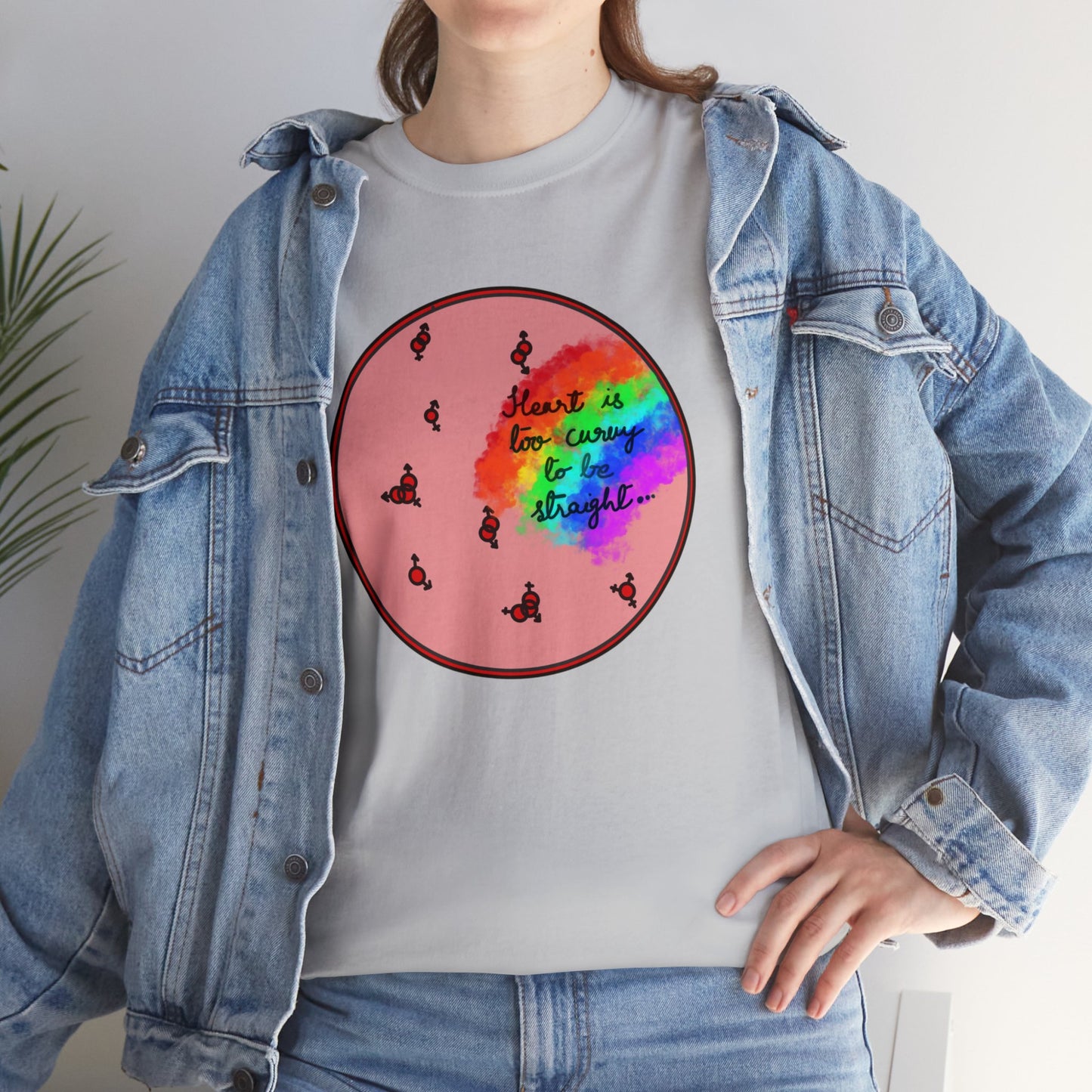 Pride Rainbow Heart Tee