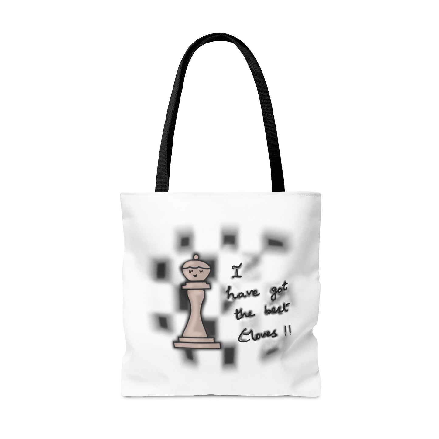 Chess Glove Tote Bag