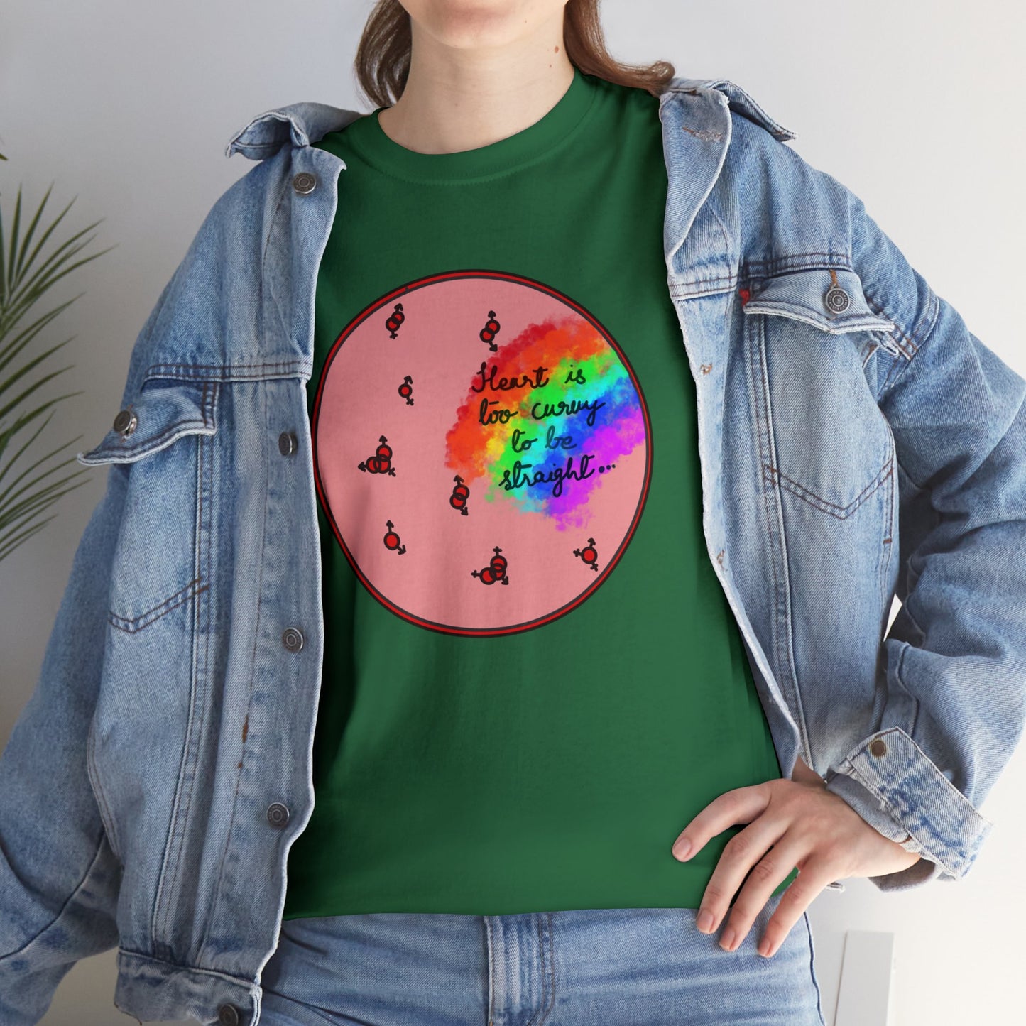 Pride Rainbow Heart Tee