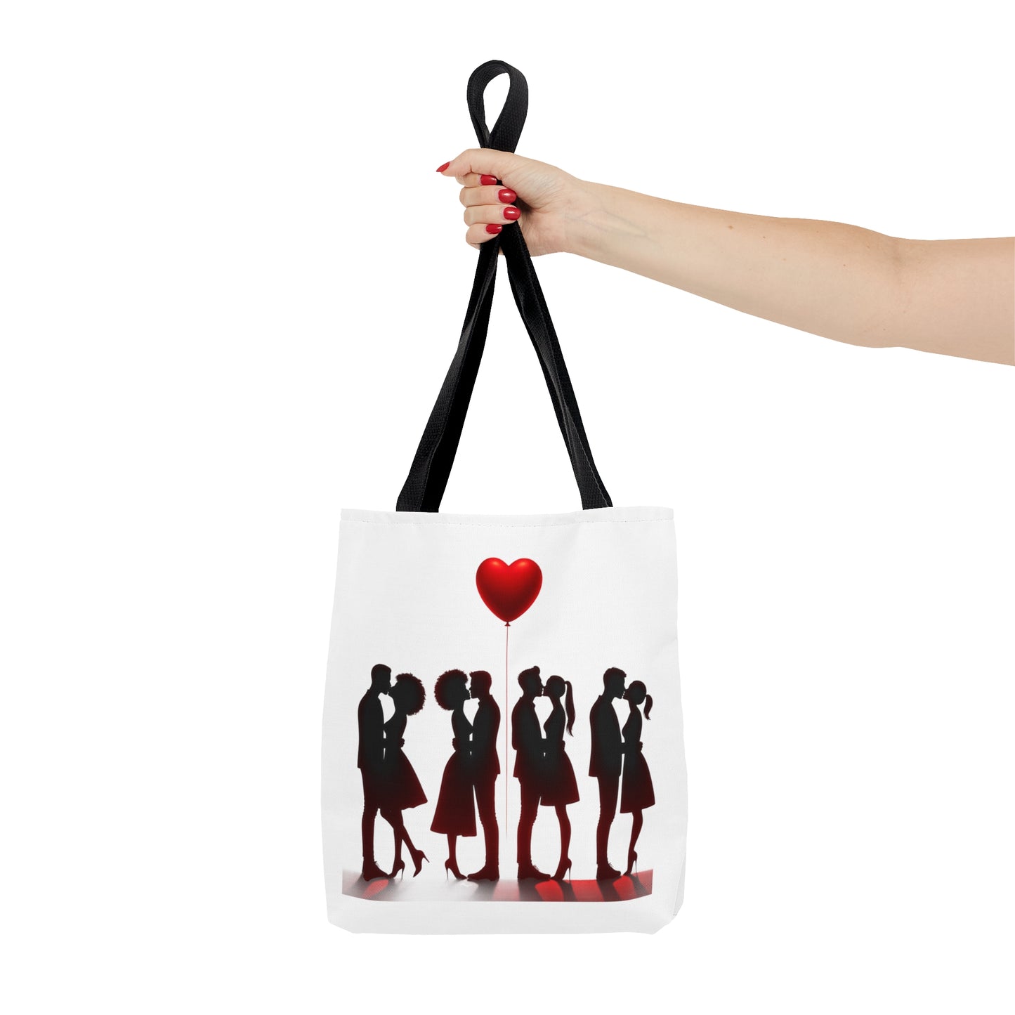 Love Silhouette Tote Bag