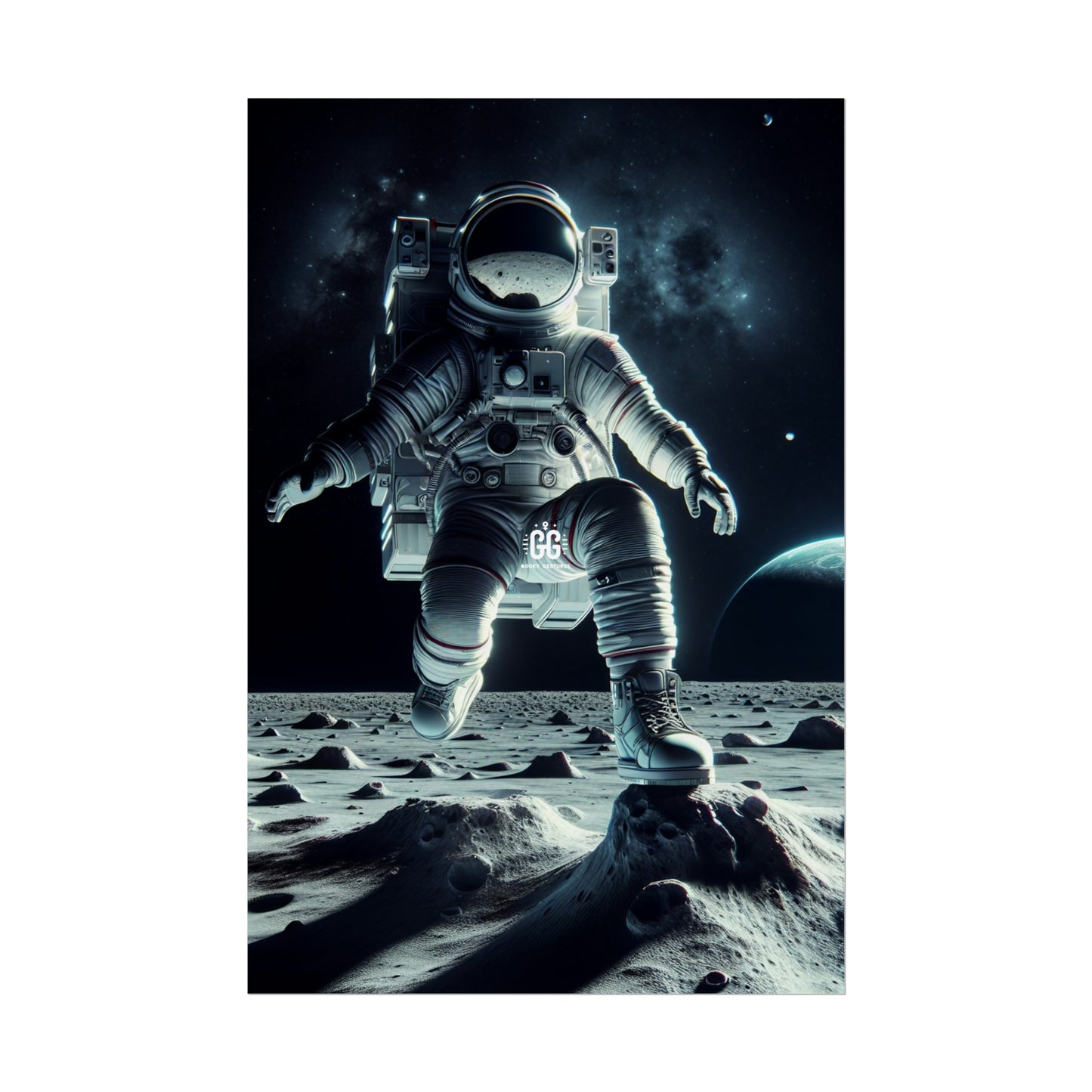 Lunar Explorer Poster