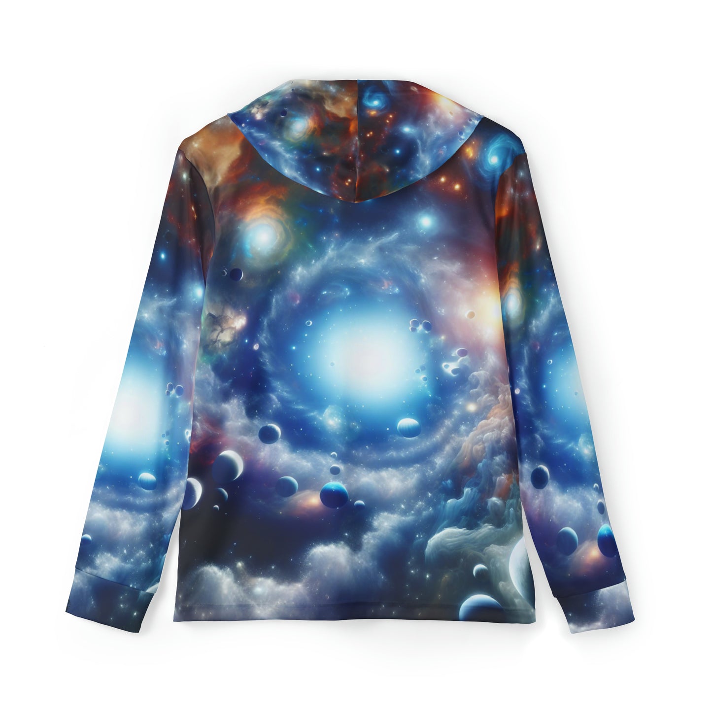 Cosmic Vortex Athletic Warmup Hoodie