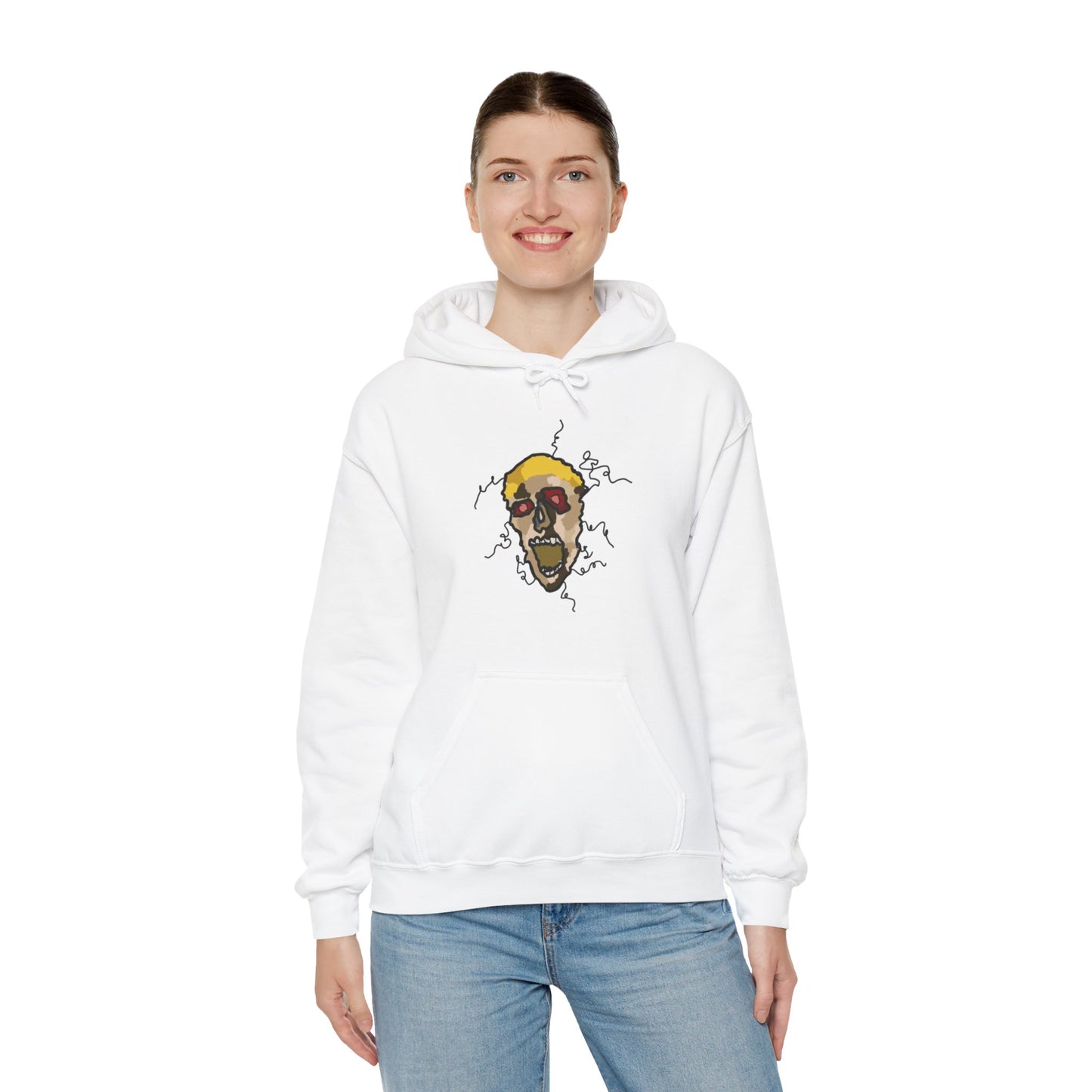 Psychedelic Skull Hoodie