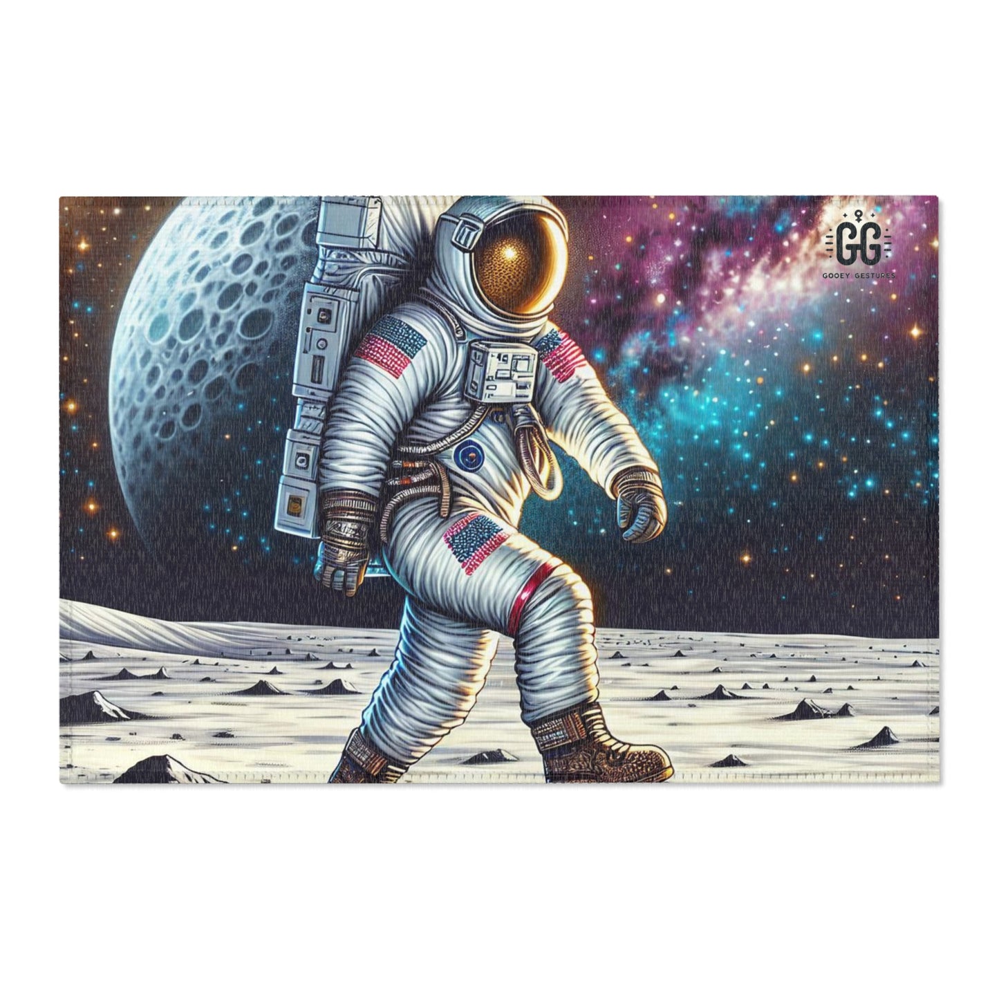 Cosmic Explorer Area Rug