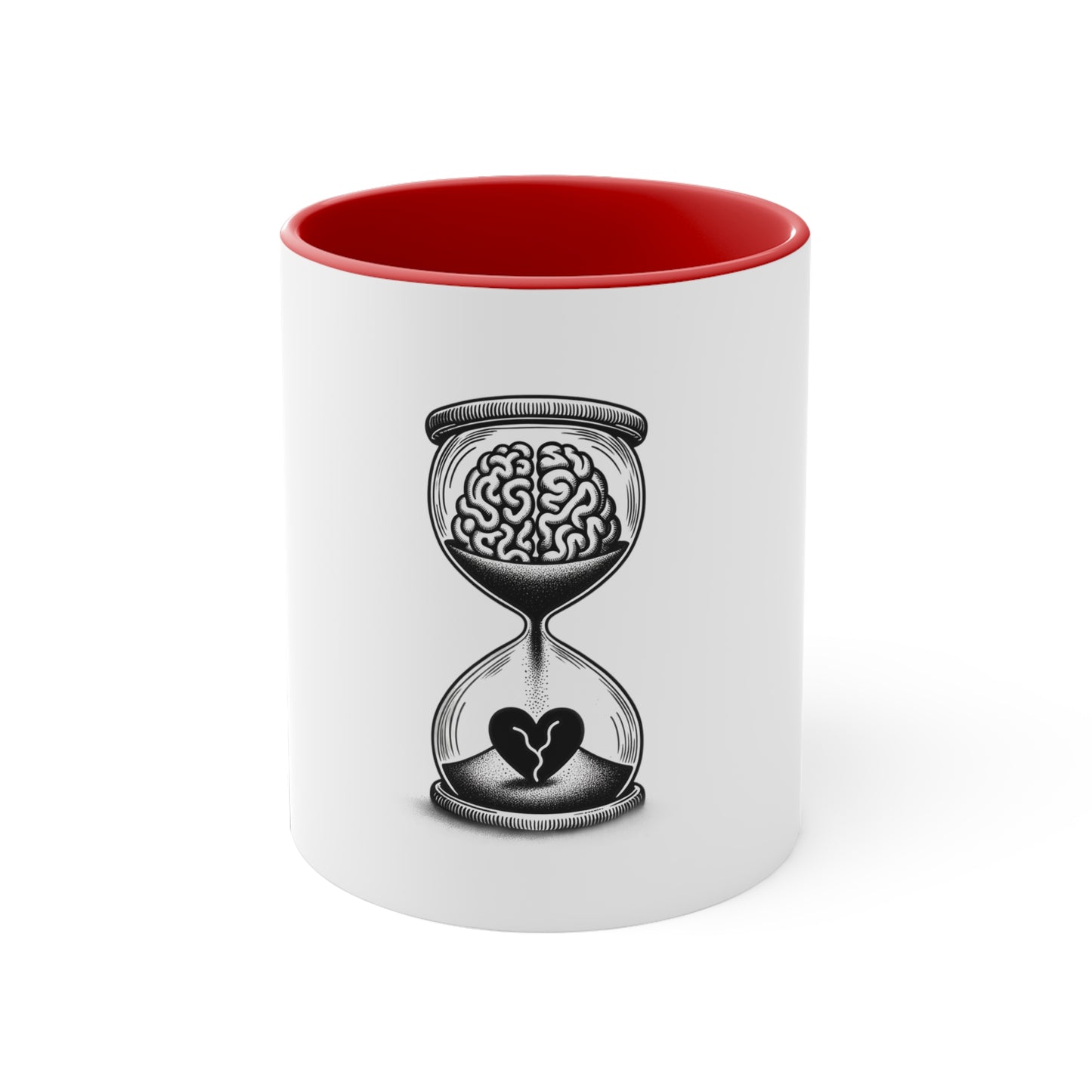 Mind Heart Hourglass Mug