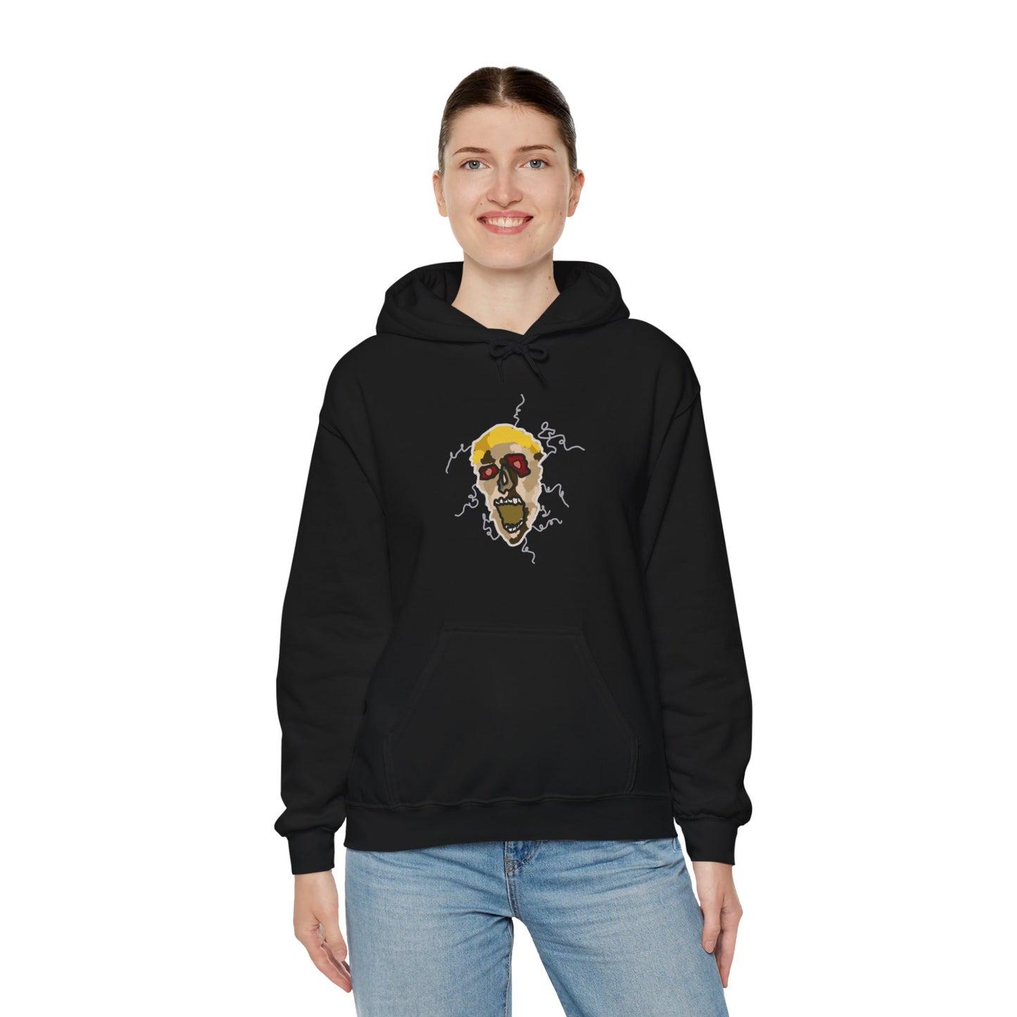 Psychedelic Skull Hoodie