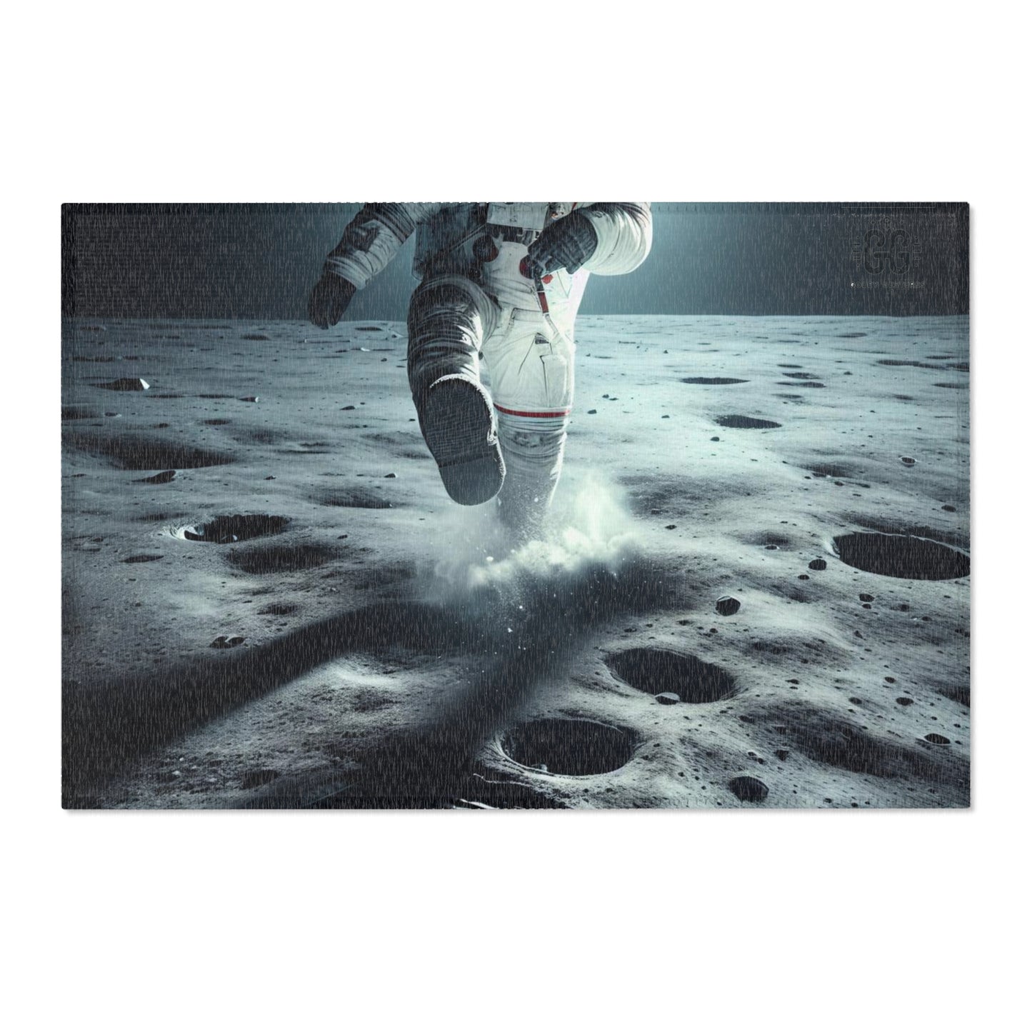 Lunar Astronaut Adventure Rug