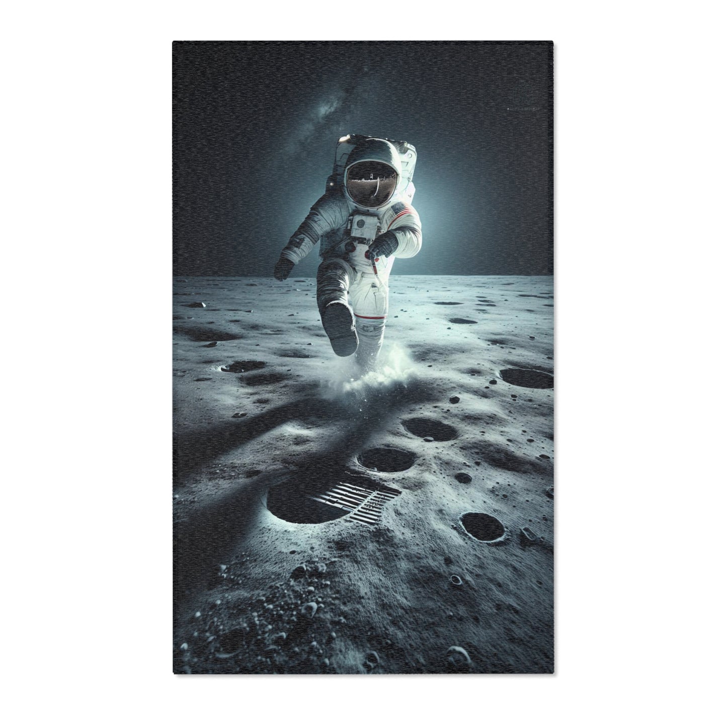 Lunar Astronaut Adventure Rug