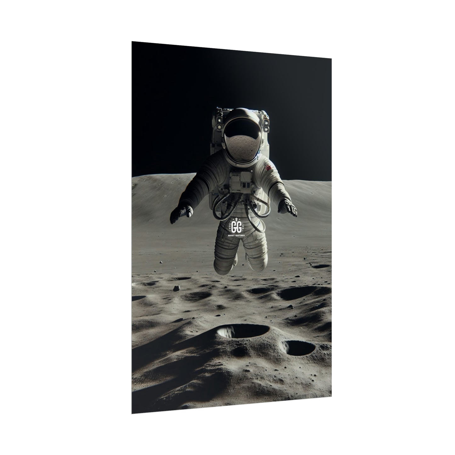 Lunar Leap Exploration Poster