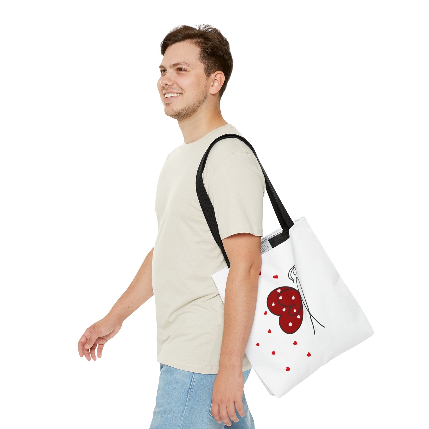 Love Balloon Heart Tote