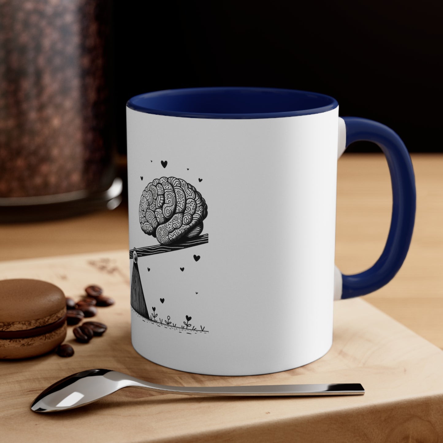 Balanced Mind Heart Mug