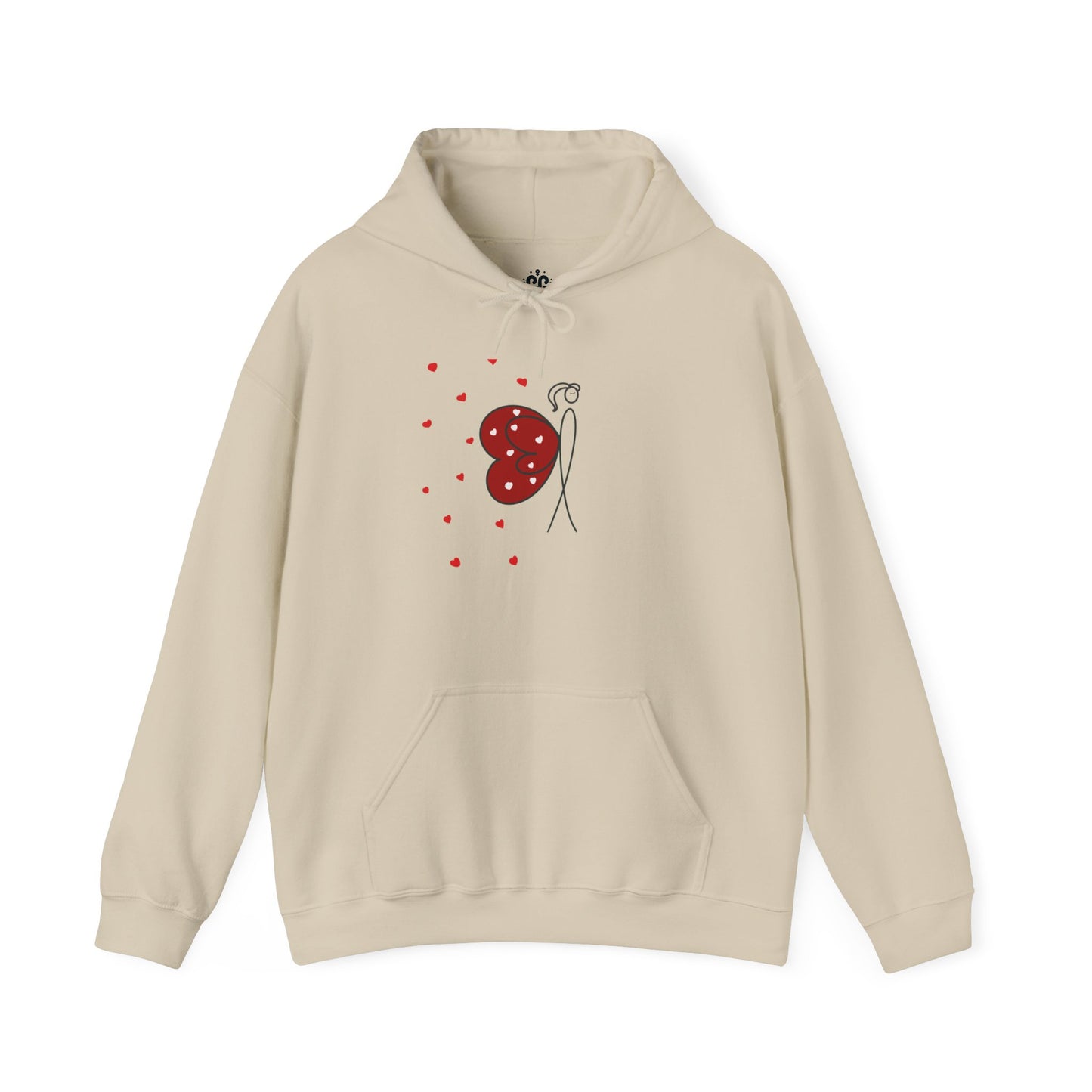 Love Balloon Graphic Hoodie