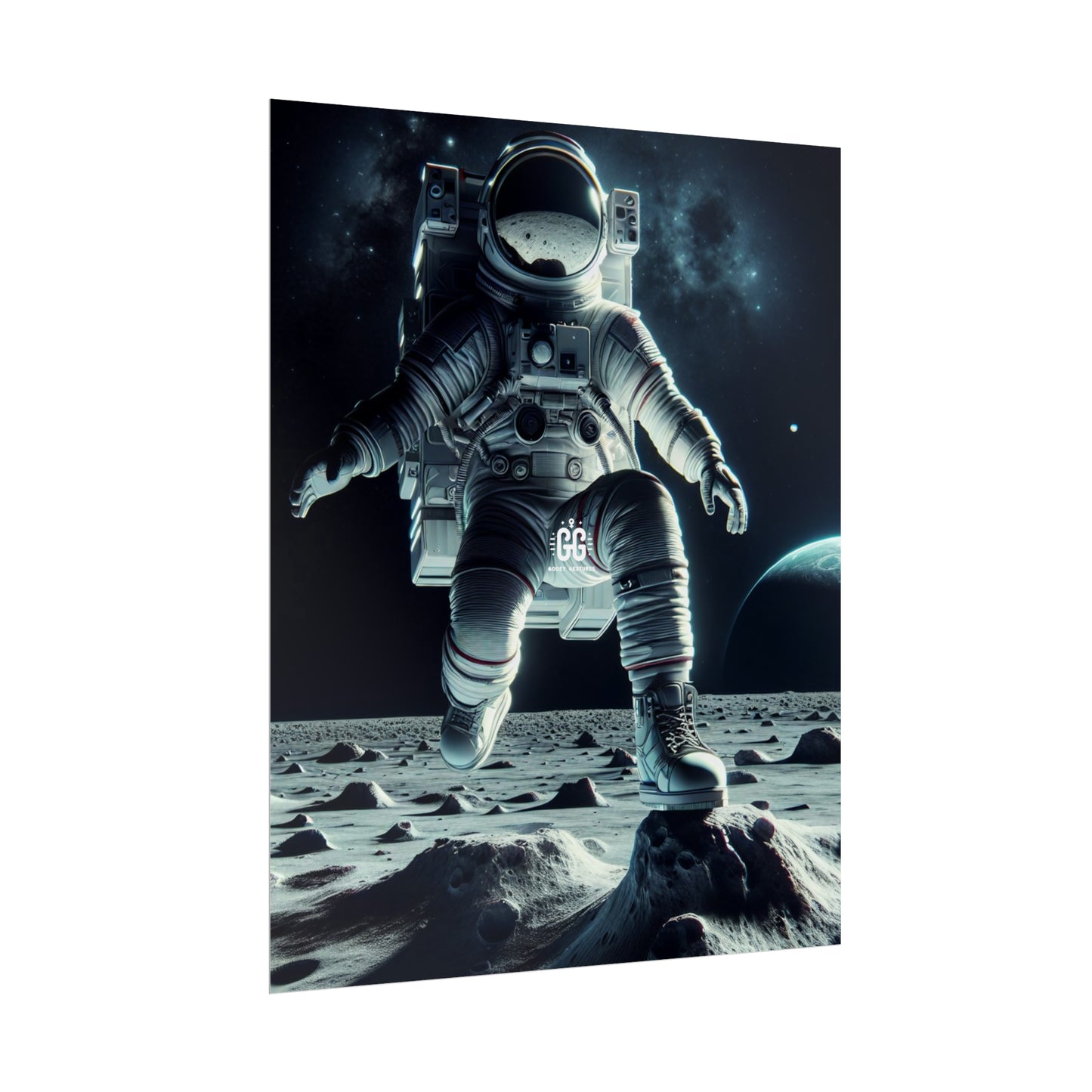 Lunar Explorer Poster