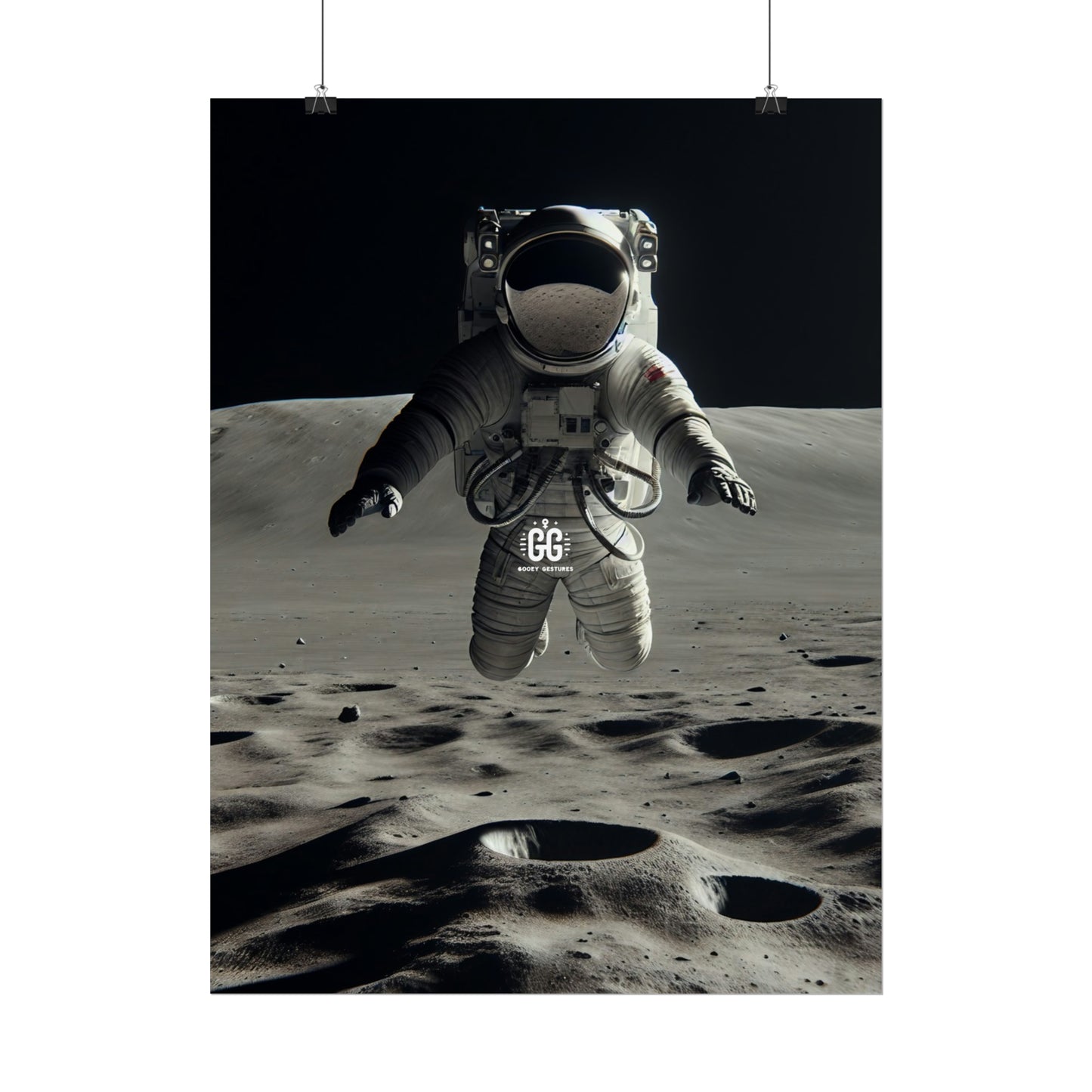 Lunar Leap Exploration Poster