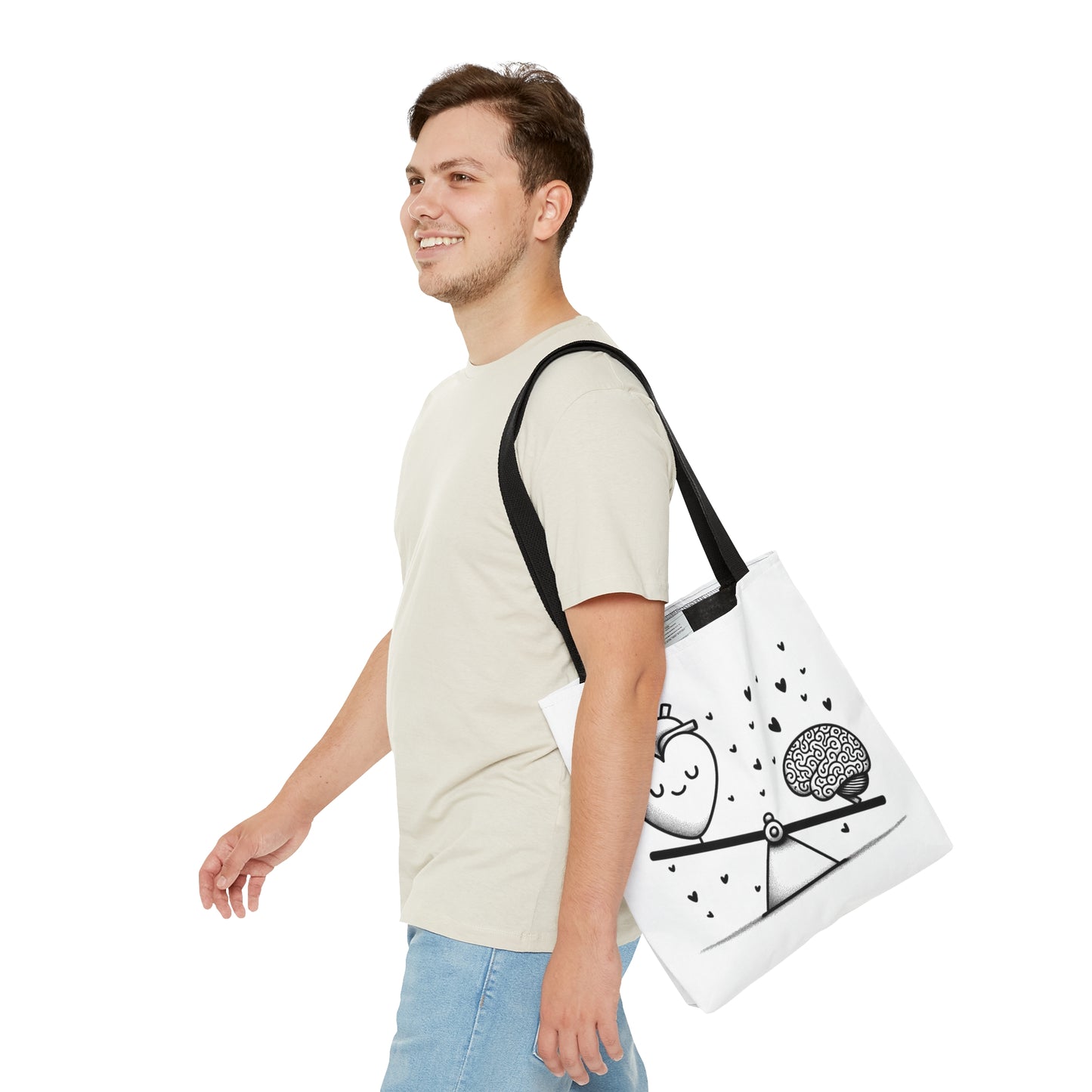 Balanced Heart Brain Tote