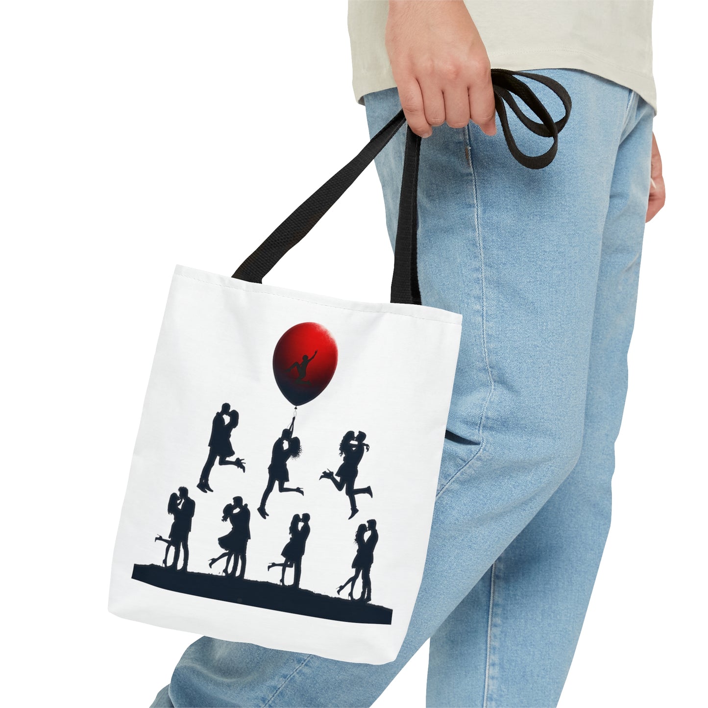 Balloon Flight Romance Tote