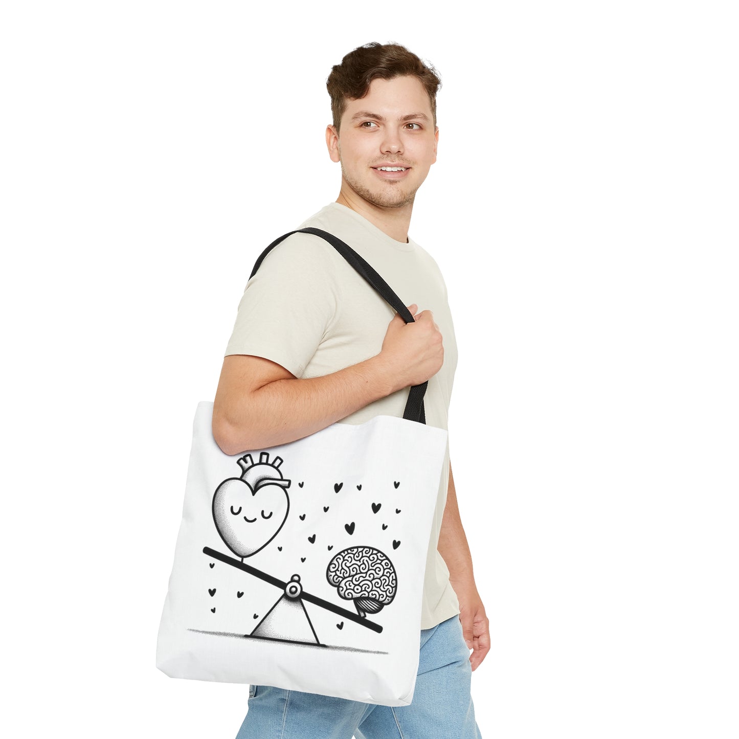 Balanced Heart Brain Tote