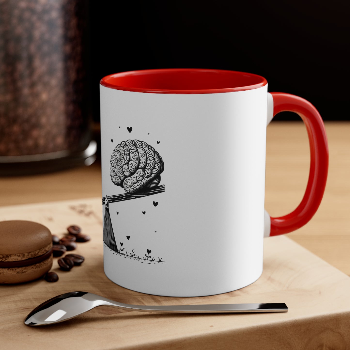 Balanced Mind Heart Mug