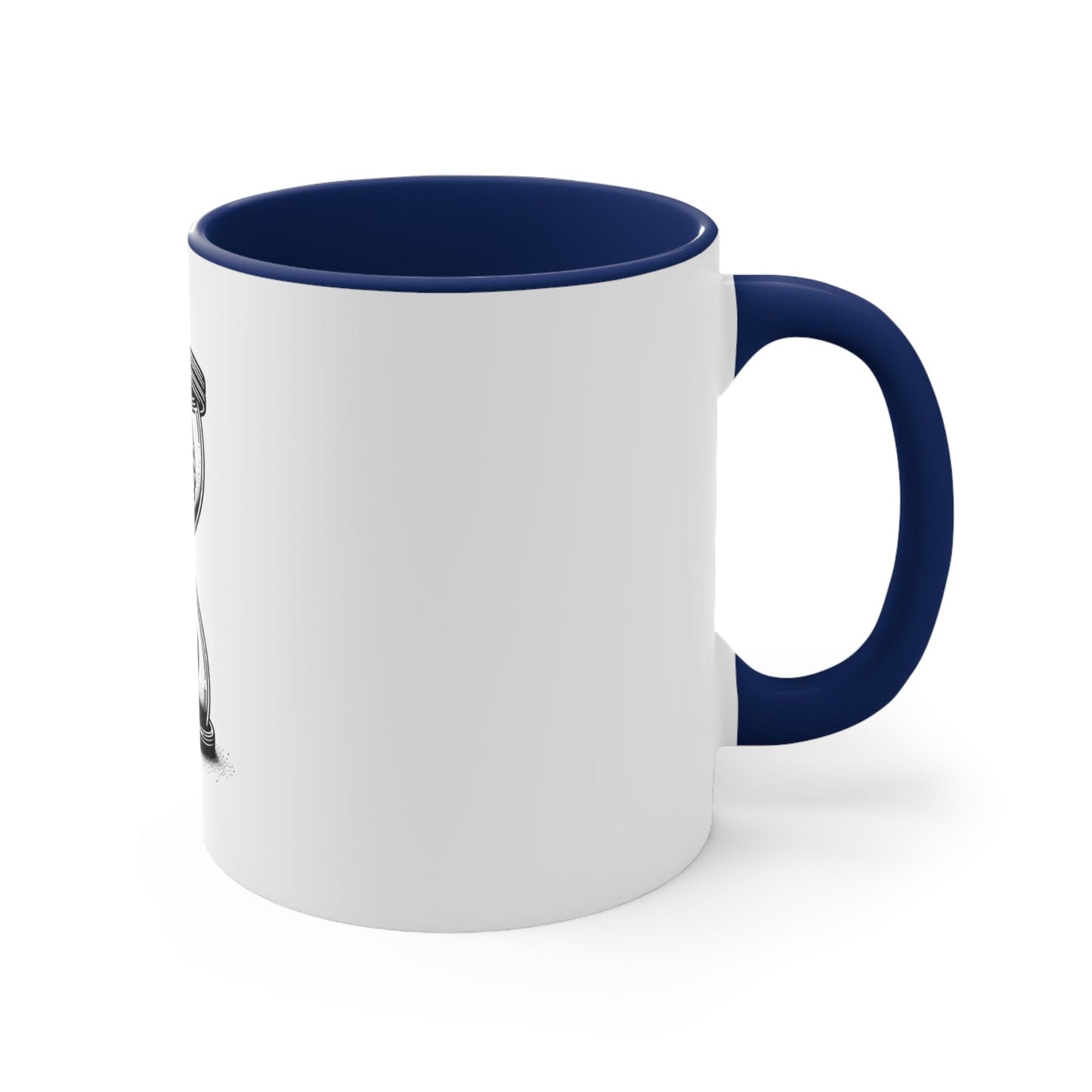 Mindful Love Hourglass Mug Mug Printify 