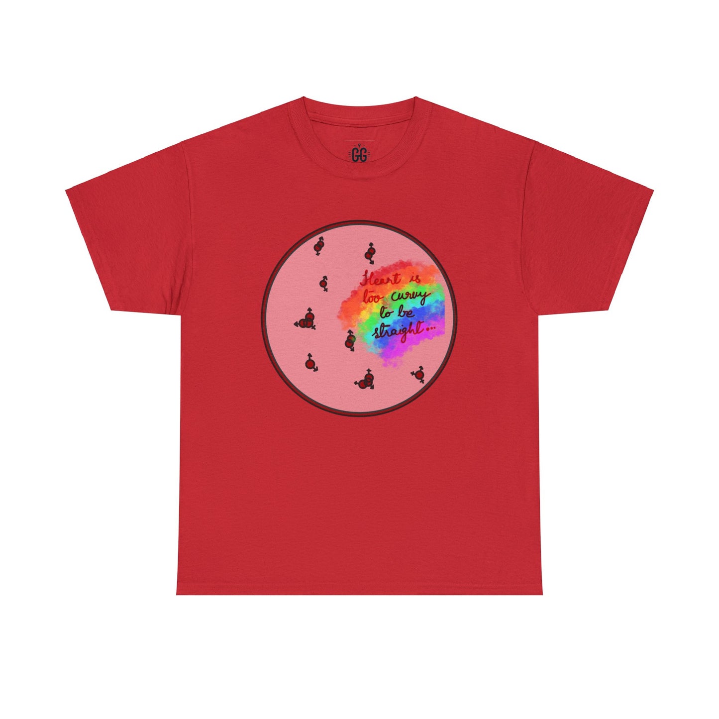 Curvy Heart Pride Tee