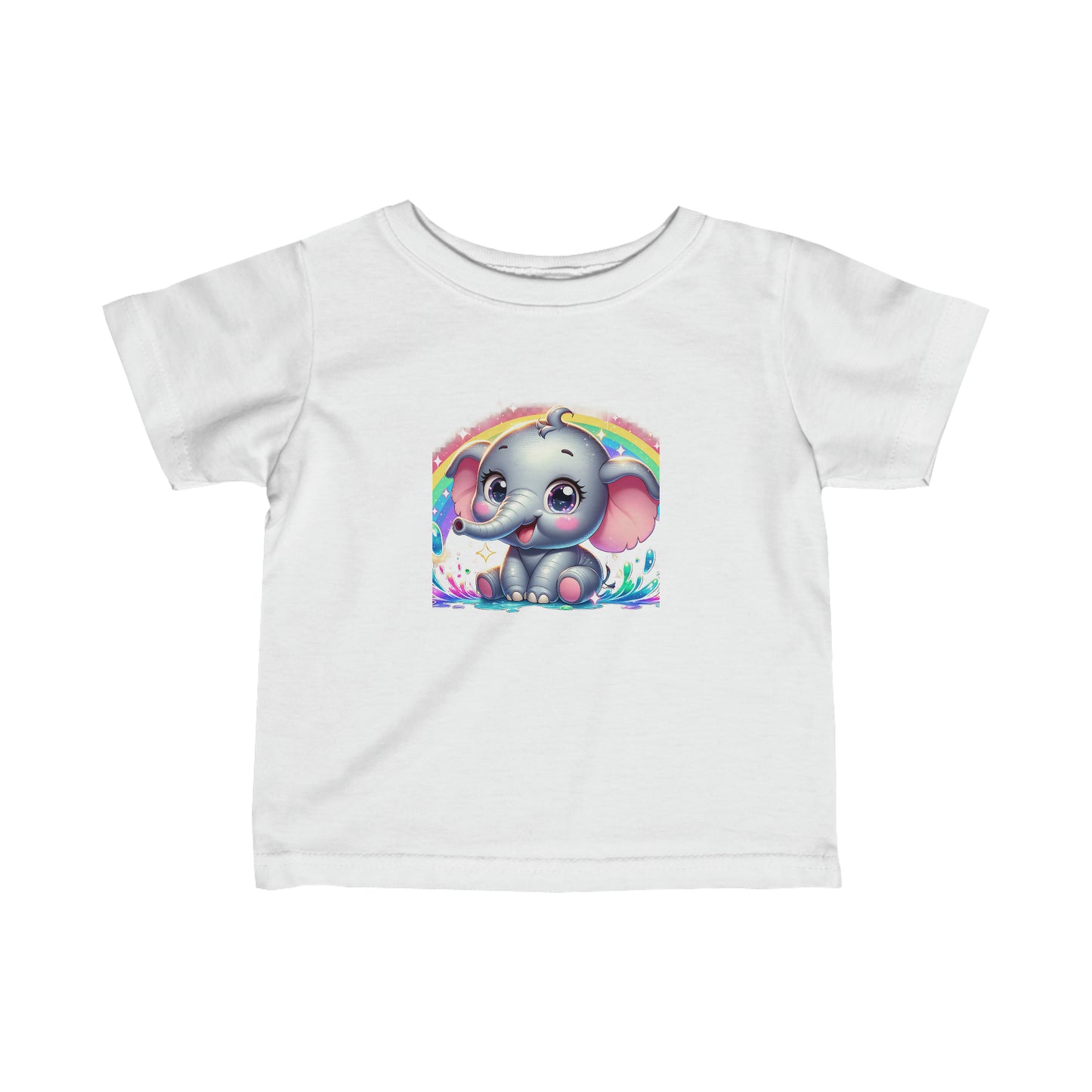 Sparkly Elephant Infant Tee