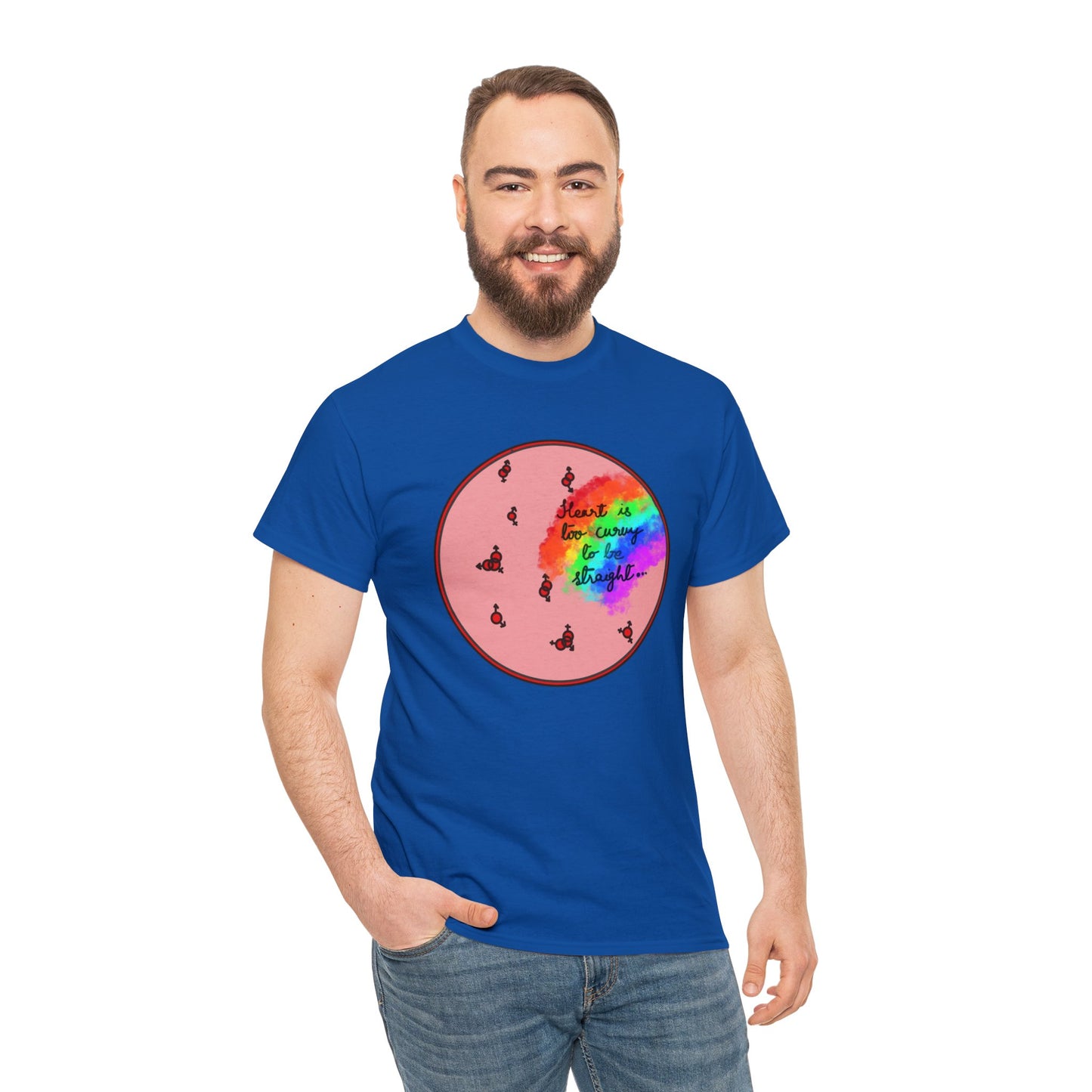 Pride Rainbow Heart Tee