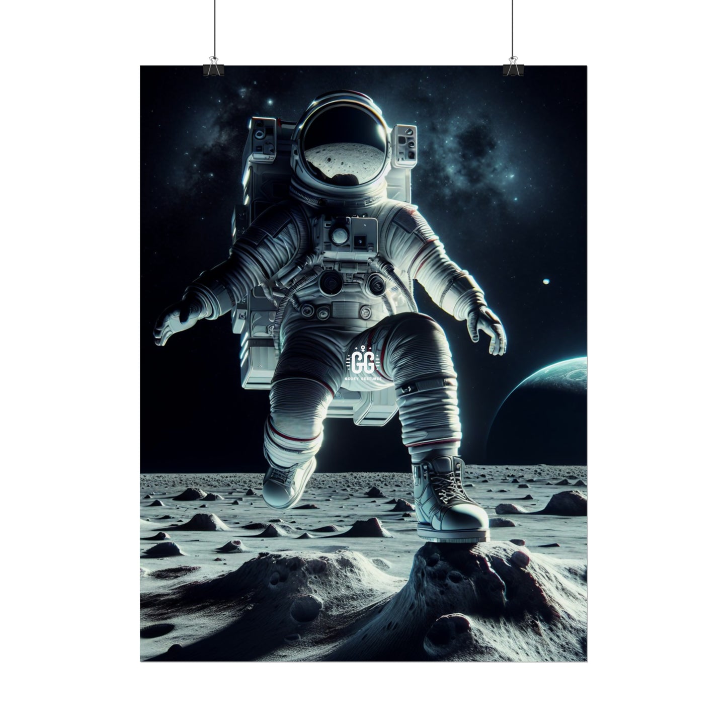 Lunar Explorer Poster