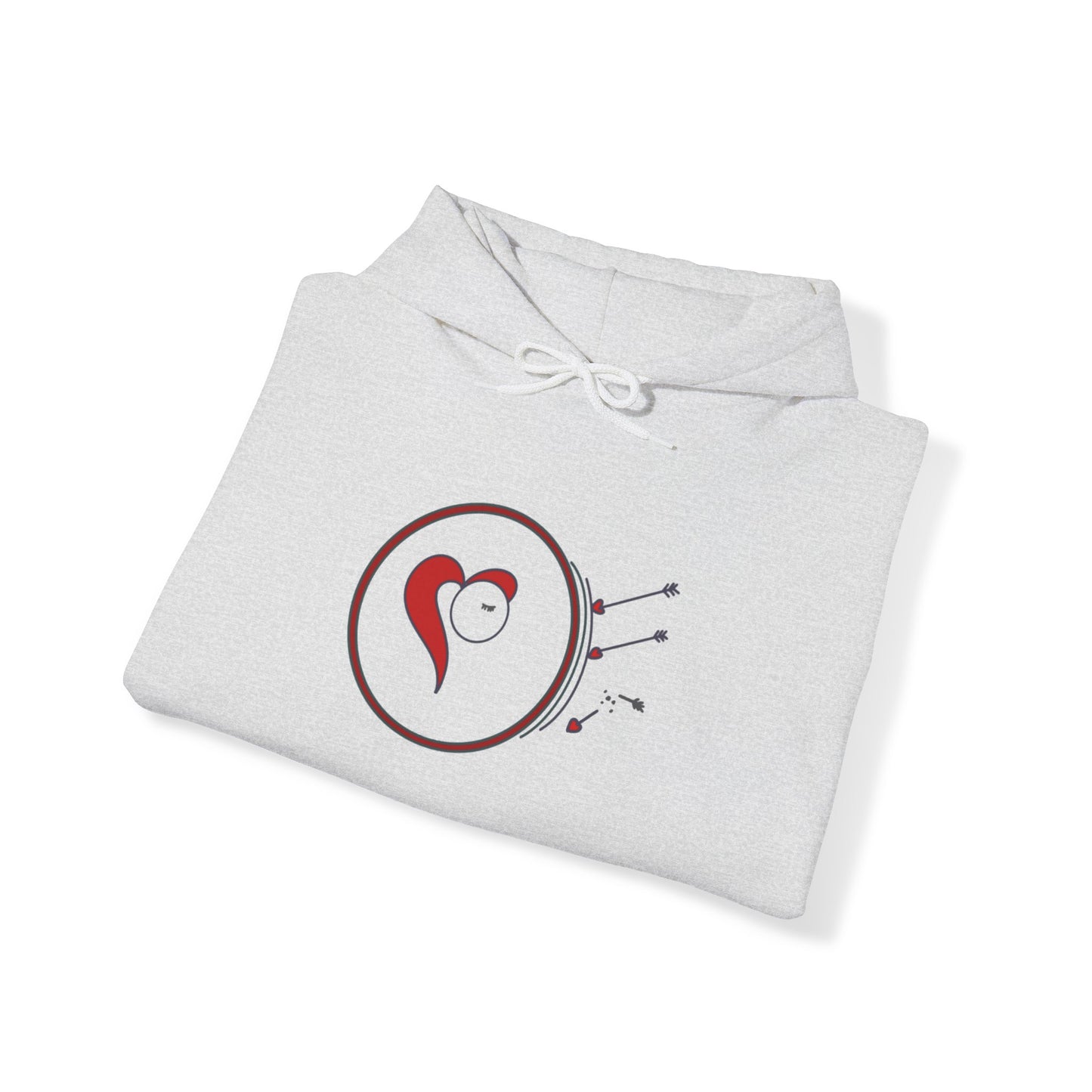 Heart Target Graphic Hoodie