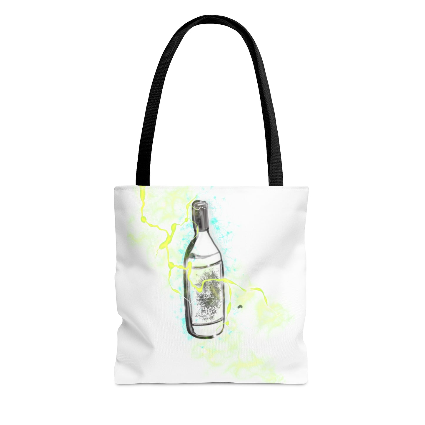 Neon Splash Wine Tote