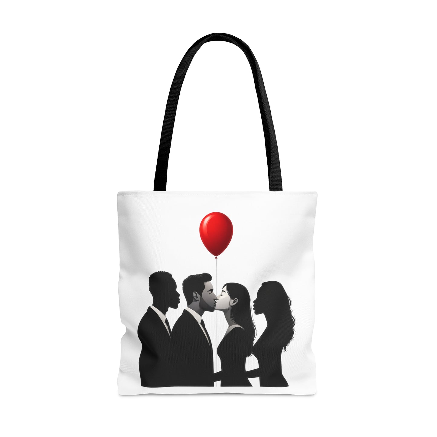 Balloon Kiss Tote Bag