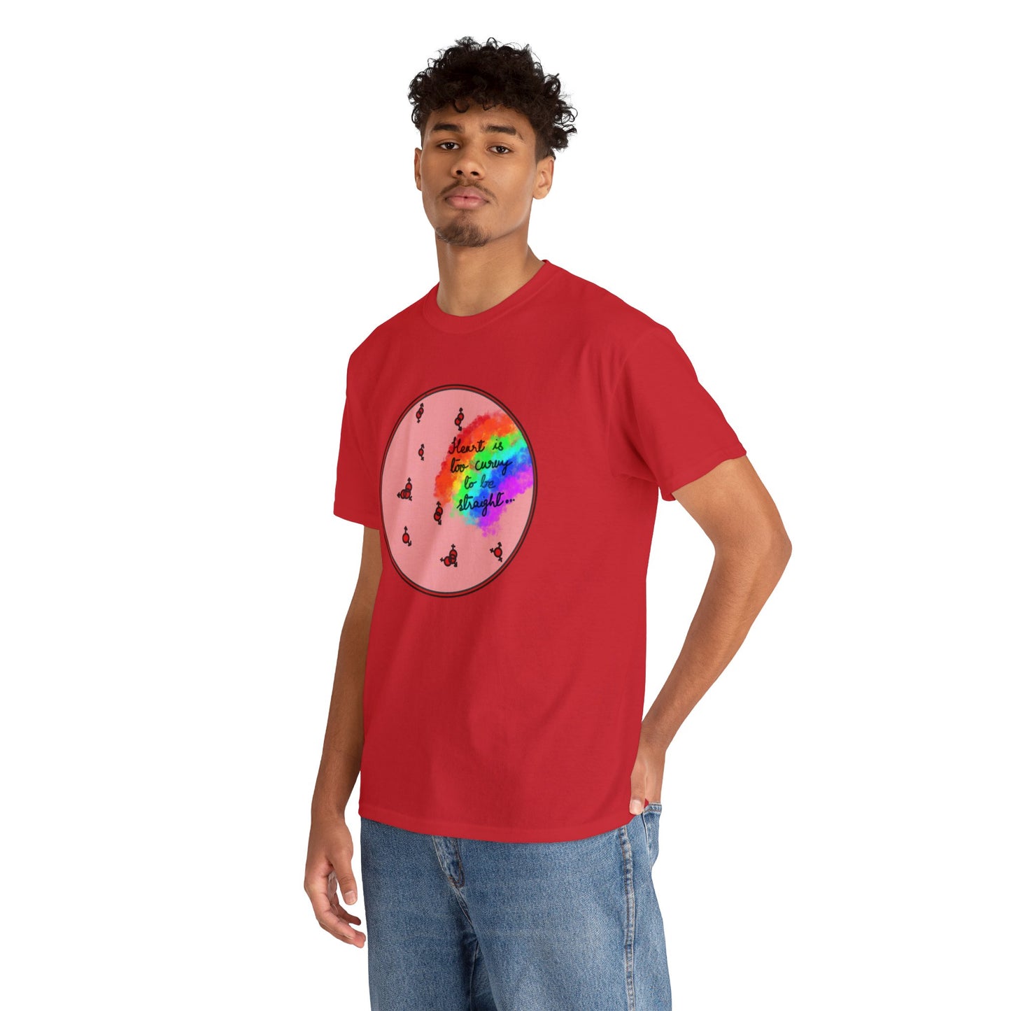 Pride Rainbow Heart Tee