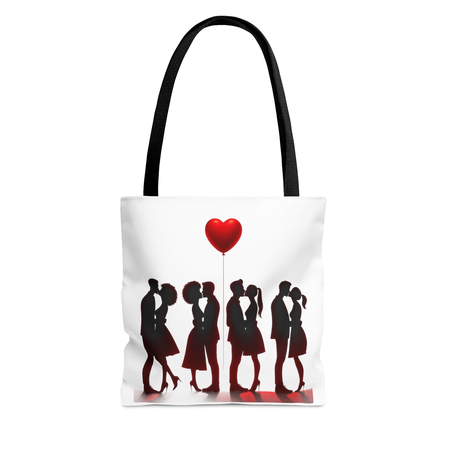 Love Silhouette Tote Bag